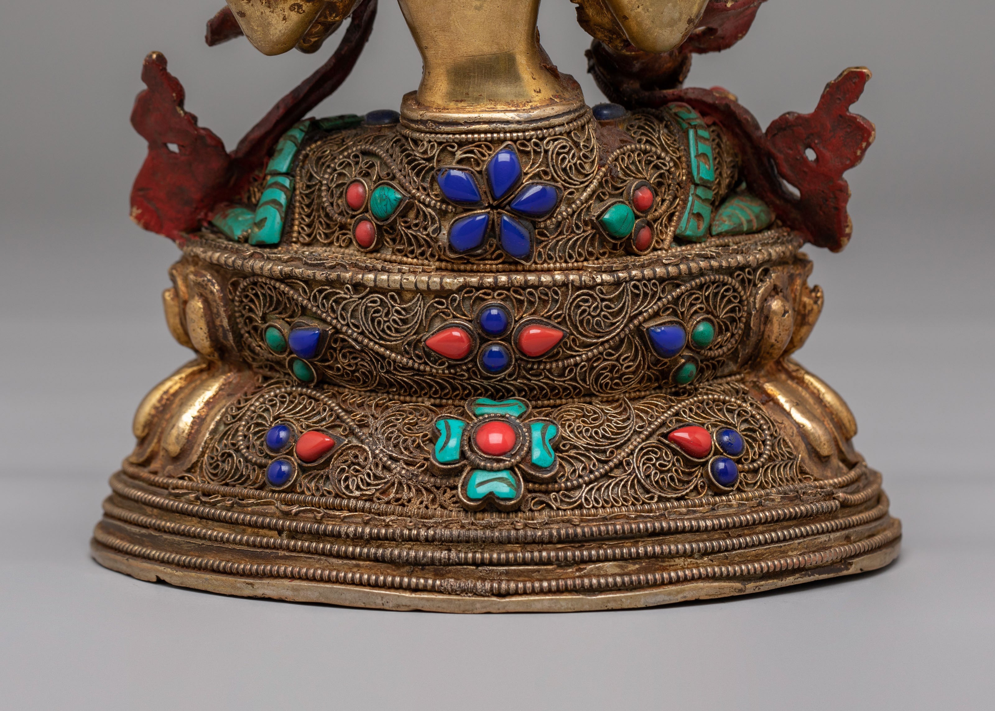 Hindu Divine Mother Laxmi Statue | Handcrafted Himalayan Sacred Art