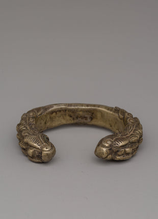 Dragon Head Bronze Bracelet | Unique Cultural Jewelry