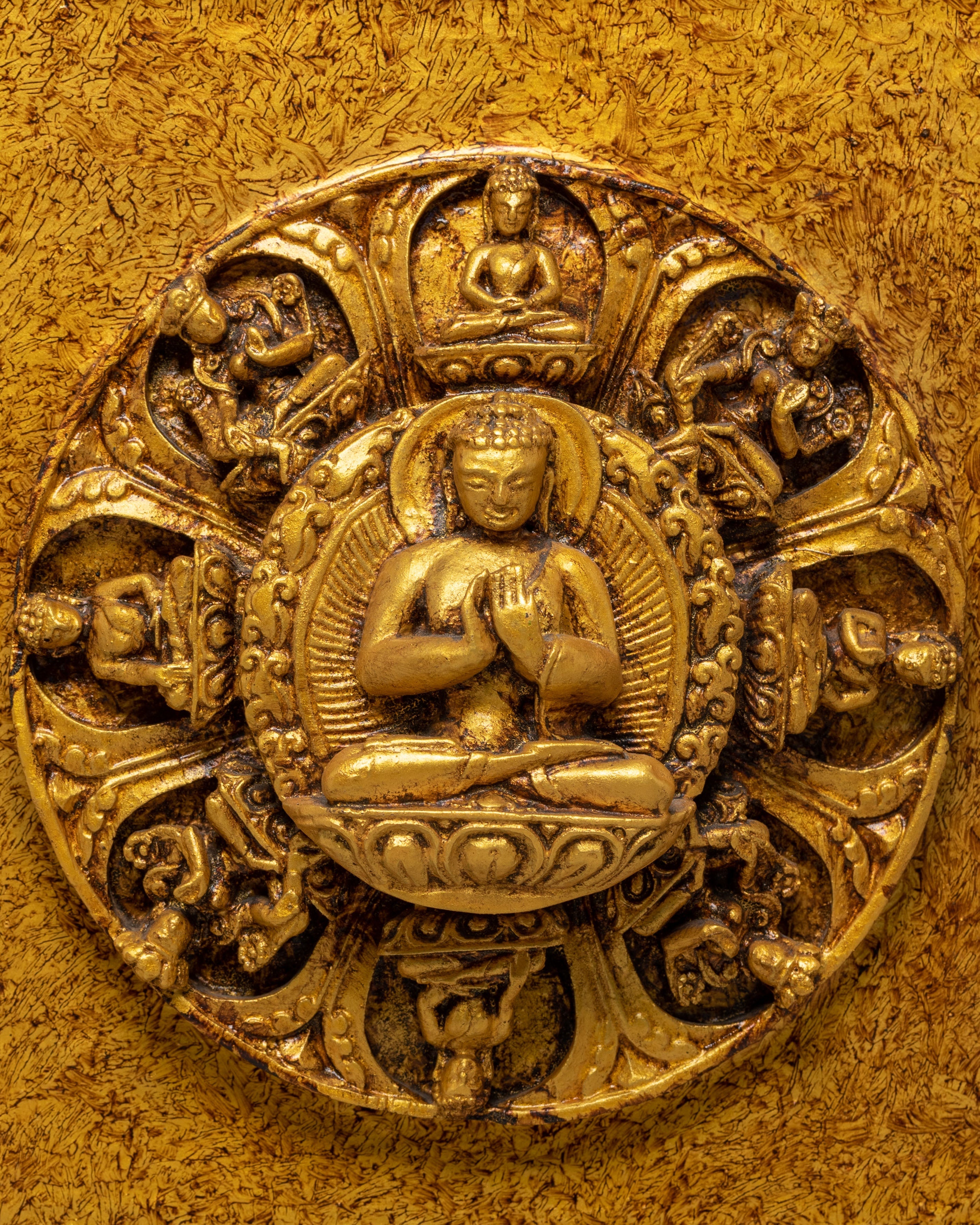 Tibetan Shakyamuni Buddha Wall Hanging | Embodying Wisdom