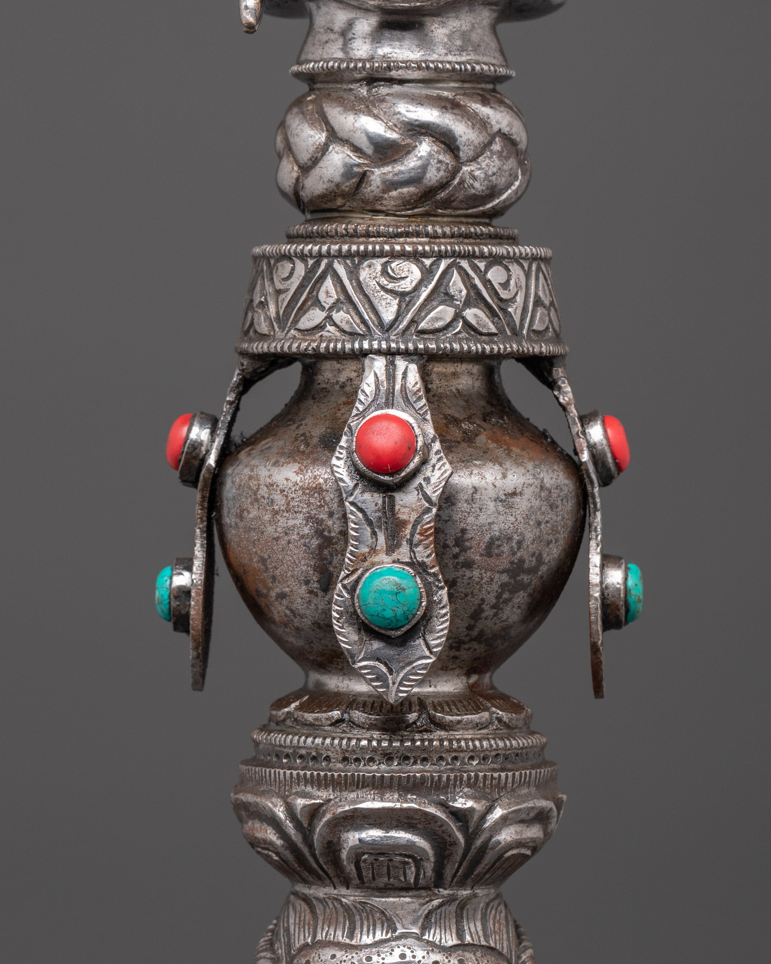 Handcrafted Buddhist Iron Phurba Dagger | Dispelling Negativity
