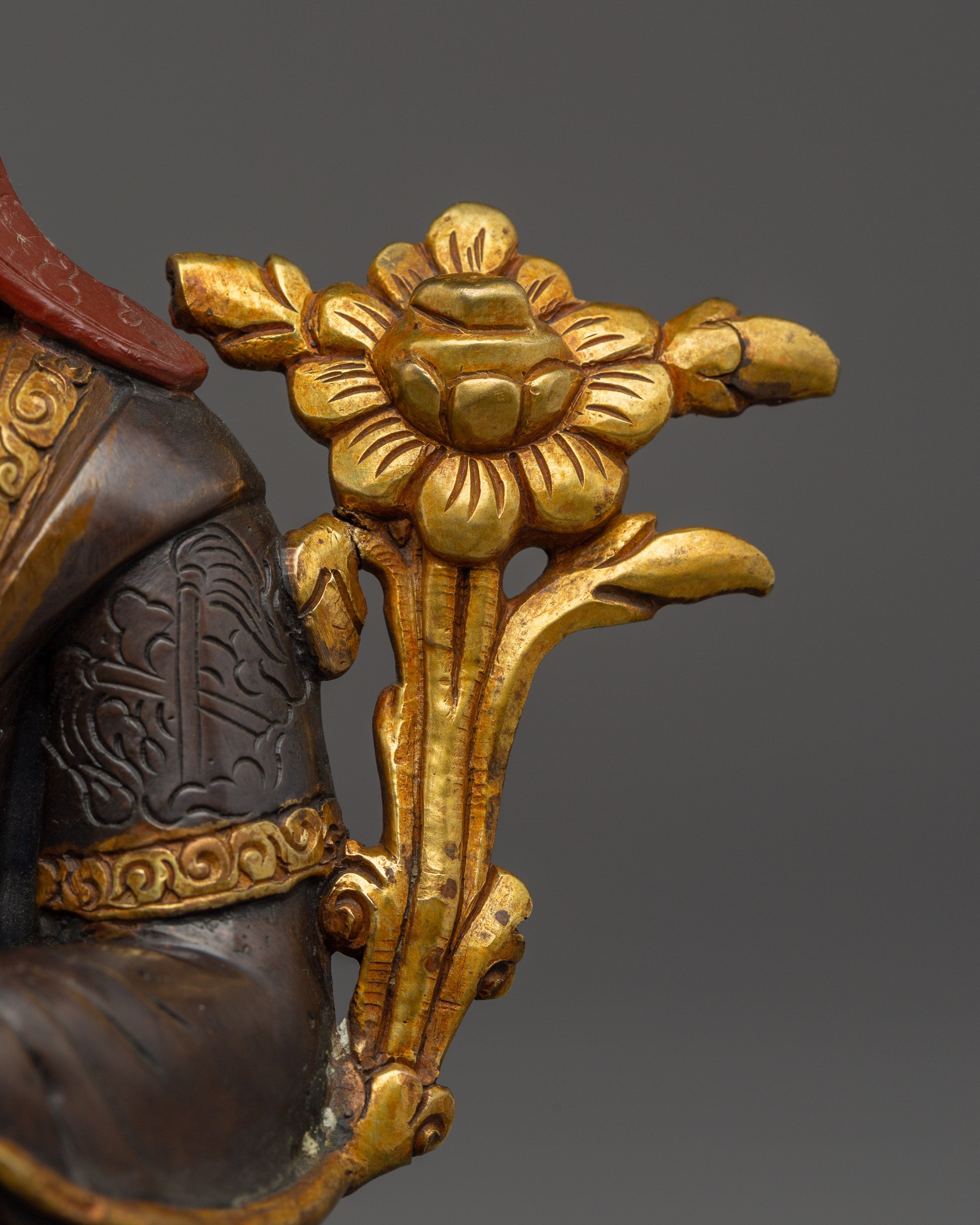 Handcrafted Tsongkhapa Statue | Tibetan Buddhist Sculpture for Meditation