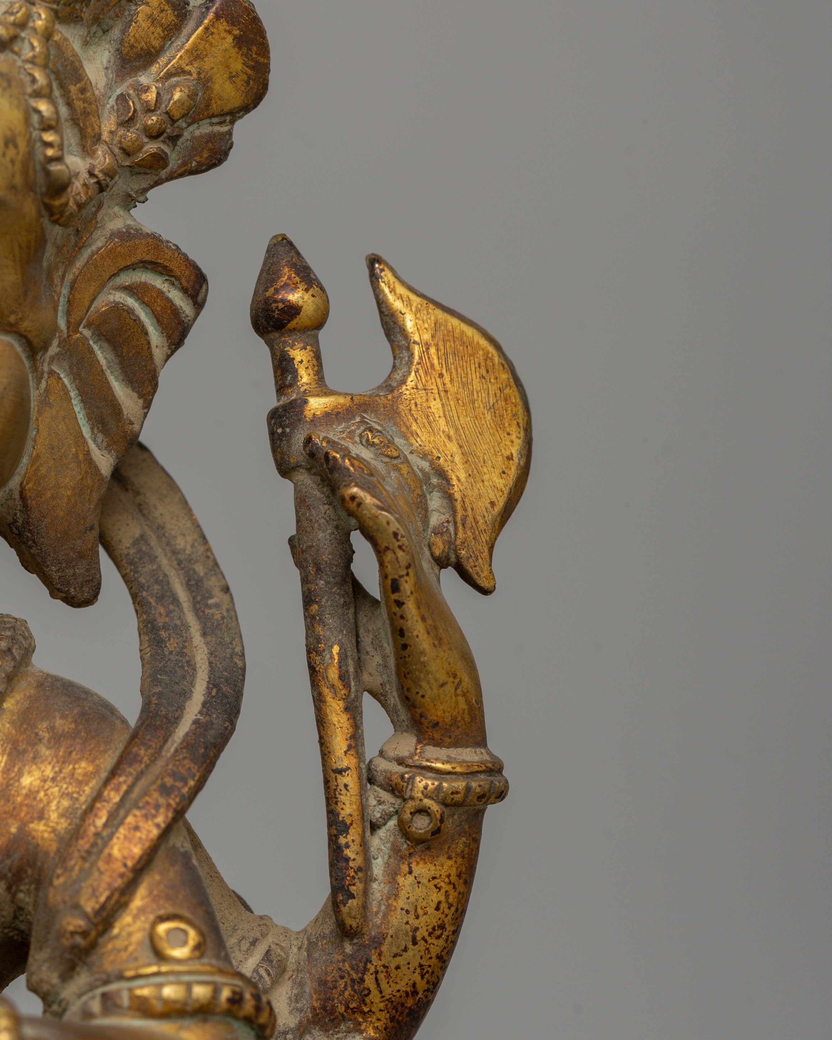 Gold Plated Standing Ganesh Statue | The Sacred Remover of Obstacles