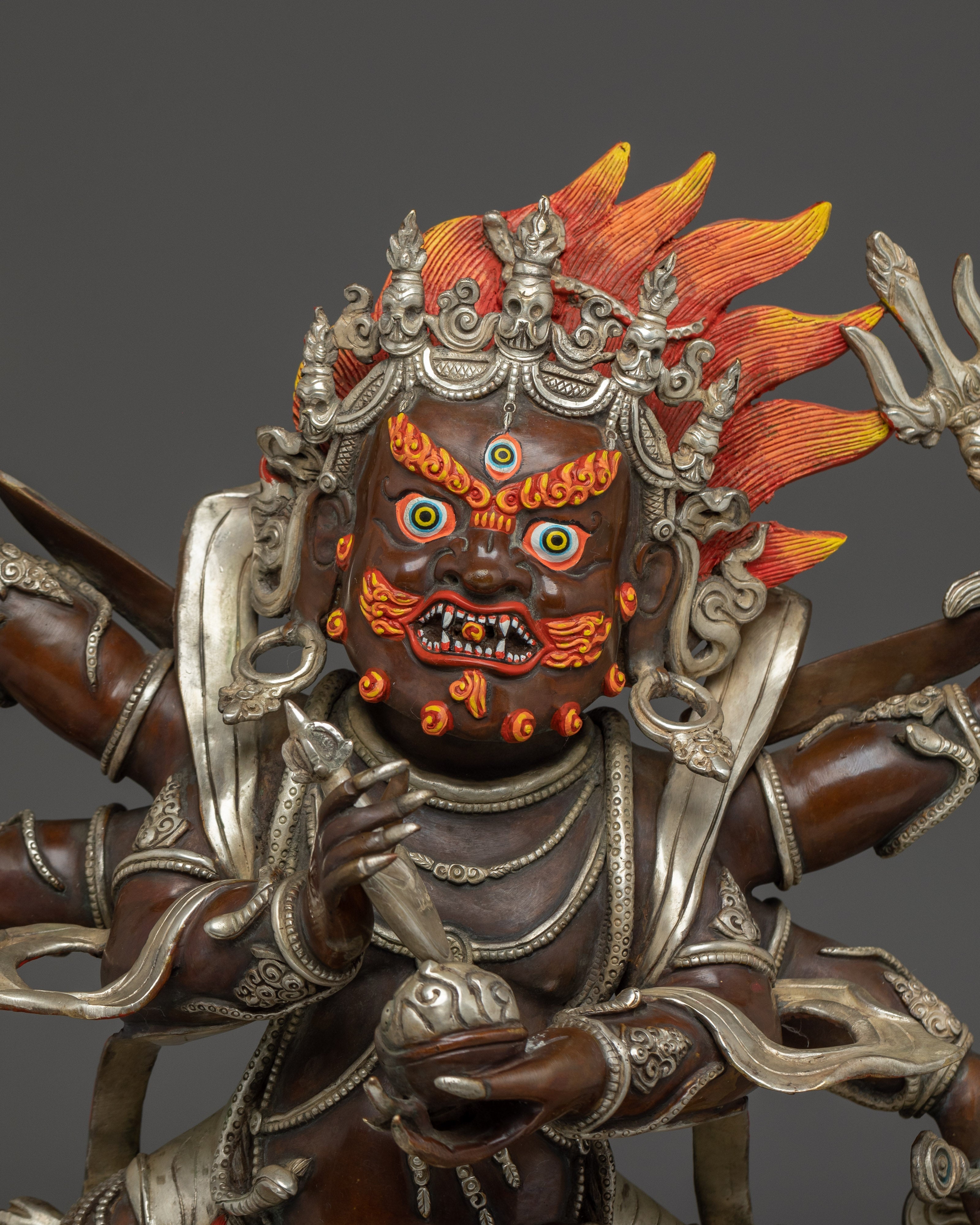 Tibetan Protector Six Armed Mahakala | Guardian of Dharma