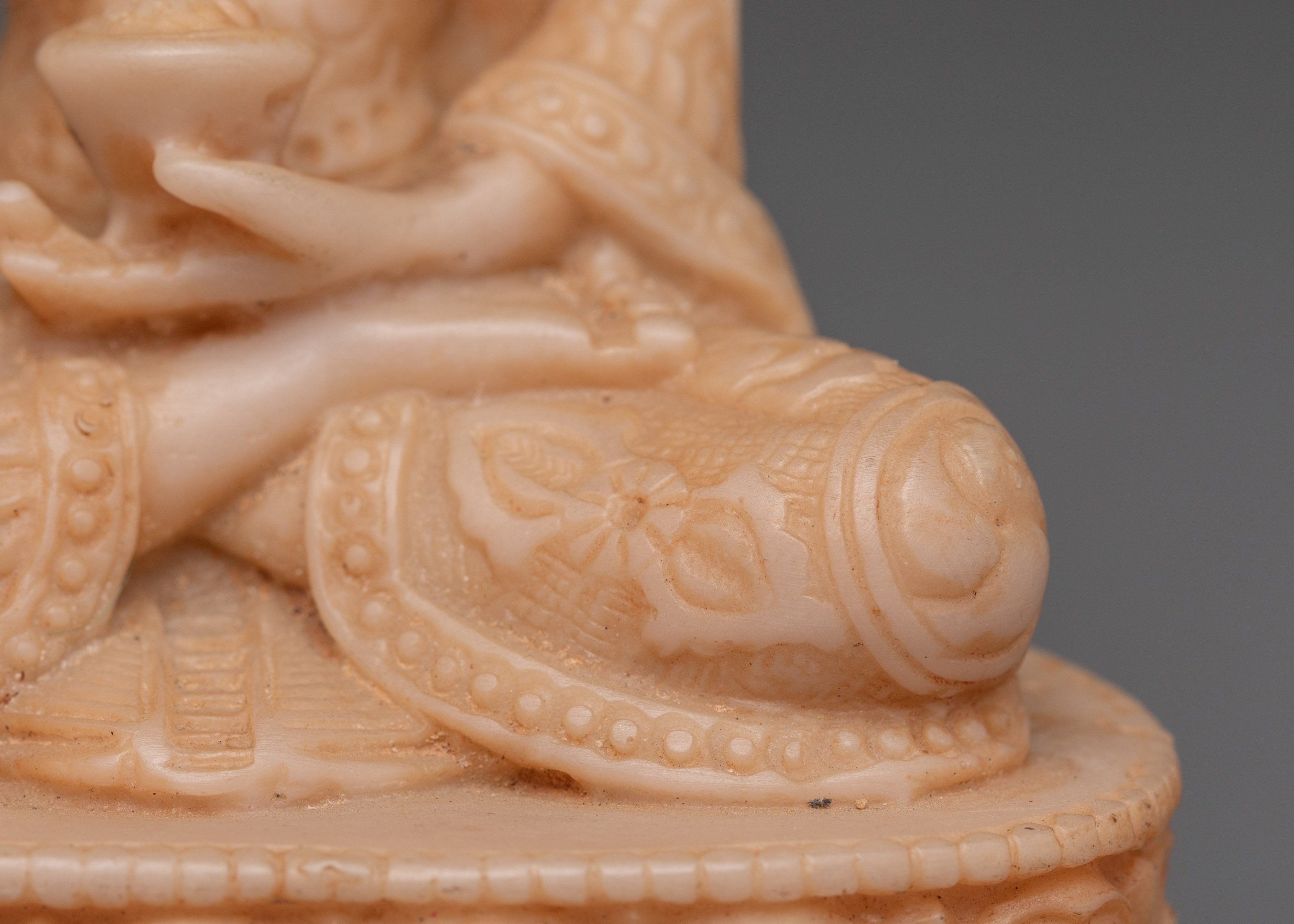 Meditating Shakyamuni Buddha Statue | Handcrafted Ceramic Spiritual Decor