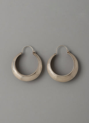 Silver Hoop Earrings for Women