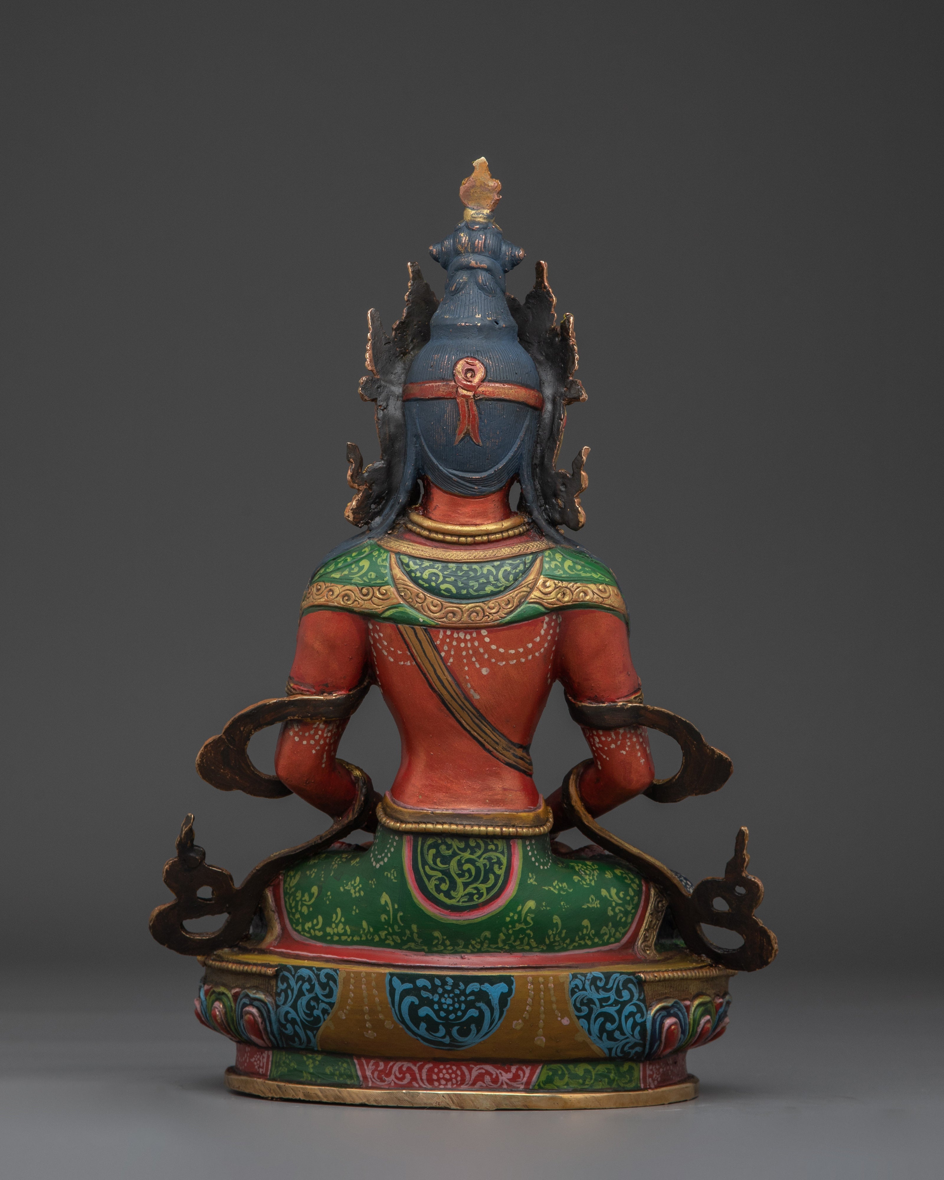 Golden Amitayus Artwork | Buddha of Infinite Light