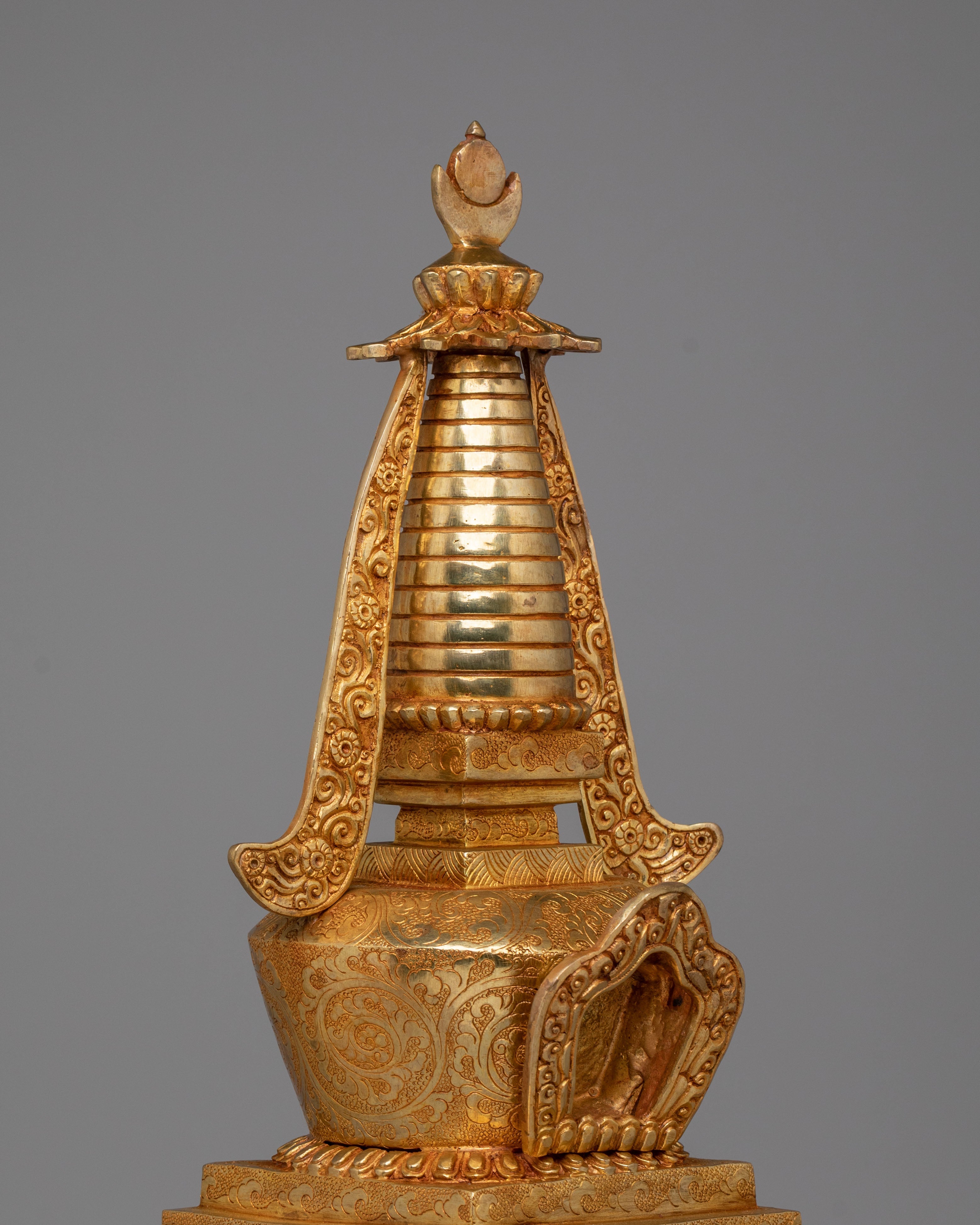 Handmade Buddhist Stupa for Peace | Symbol of Enlightenment