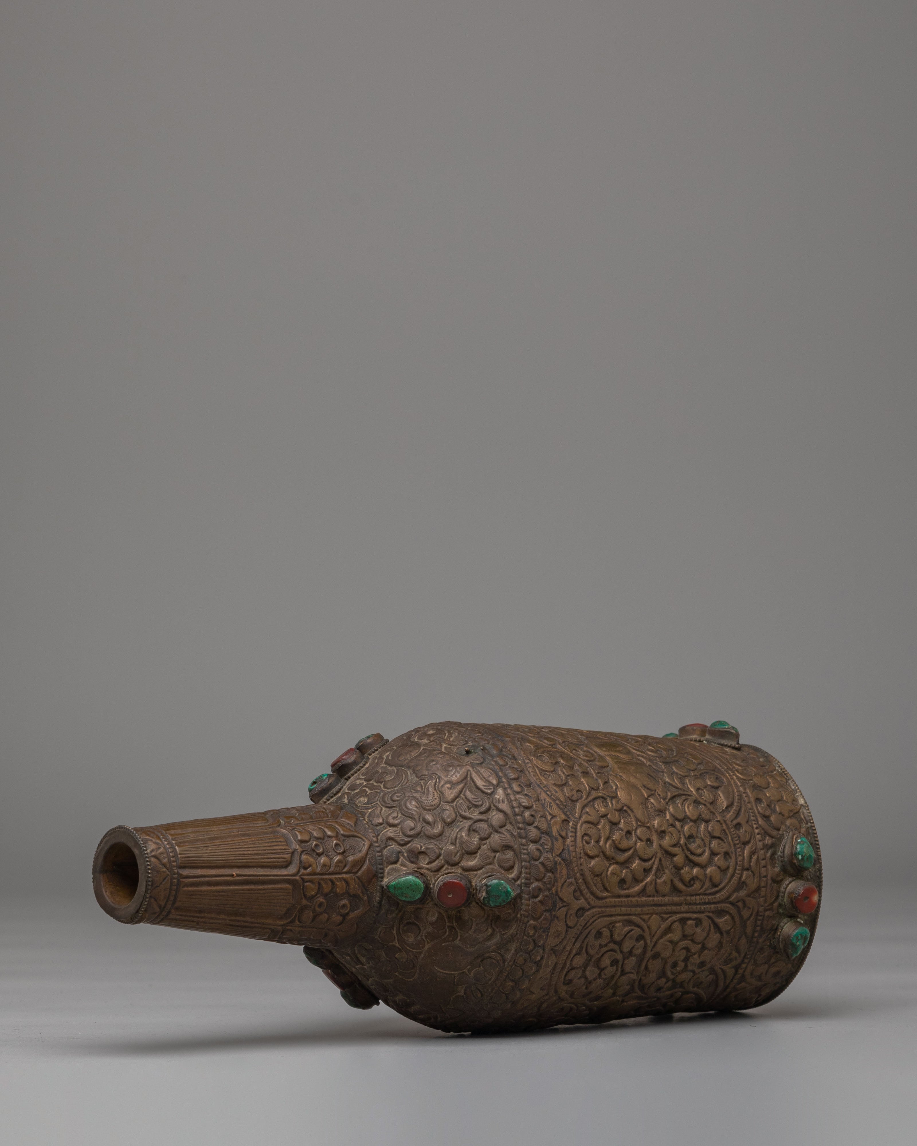 Handcrafted Floral Bottle | Flower Vase for Home Decor