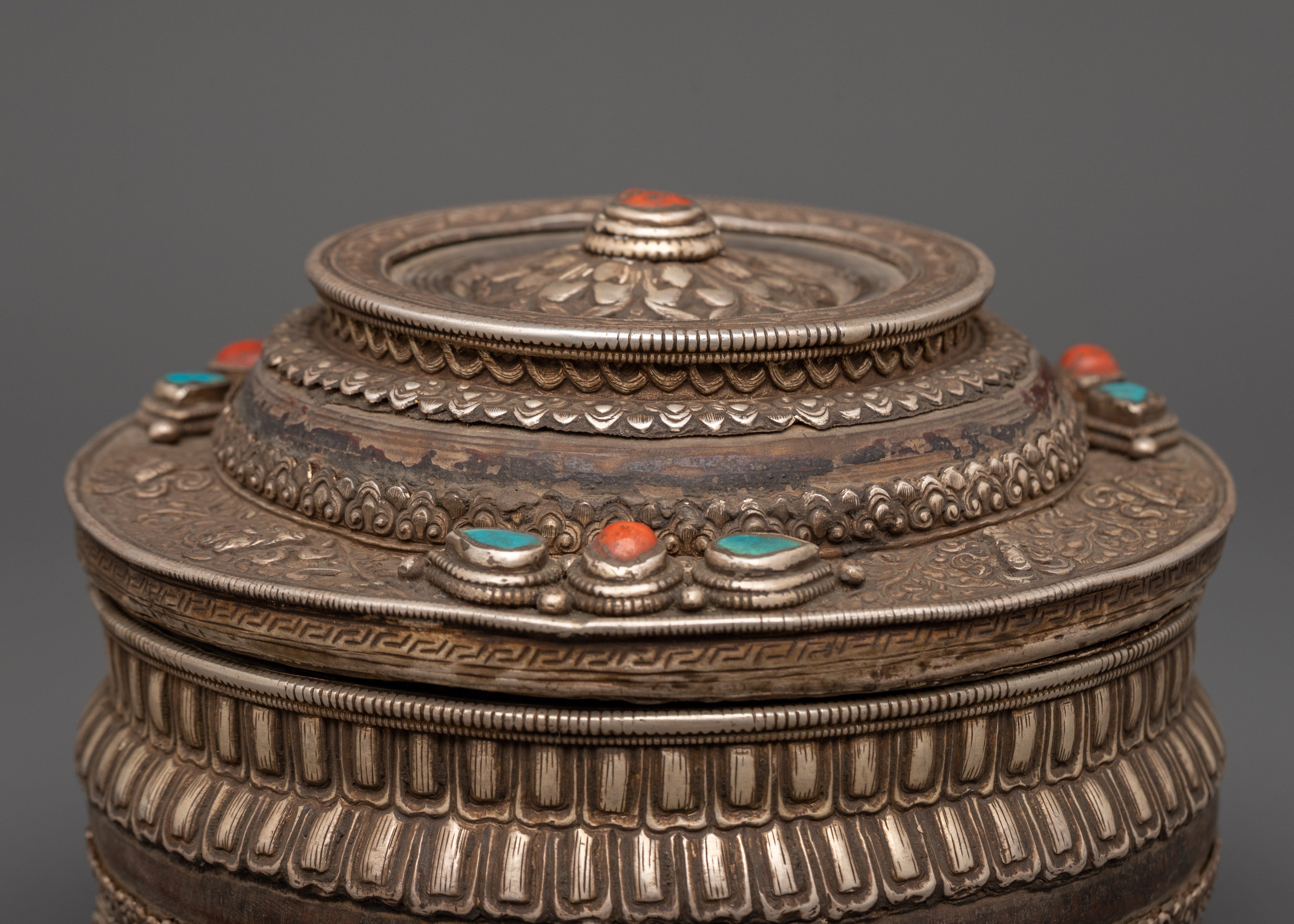 Pure Silver Rice Pot | Traditional Crafts