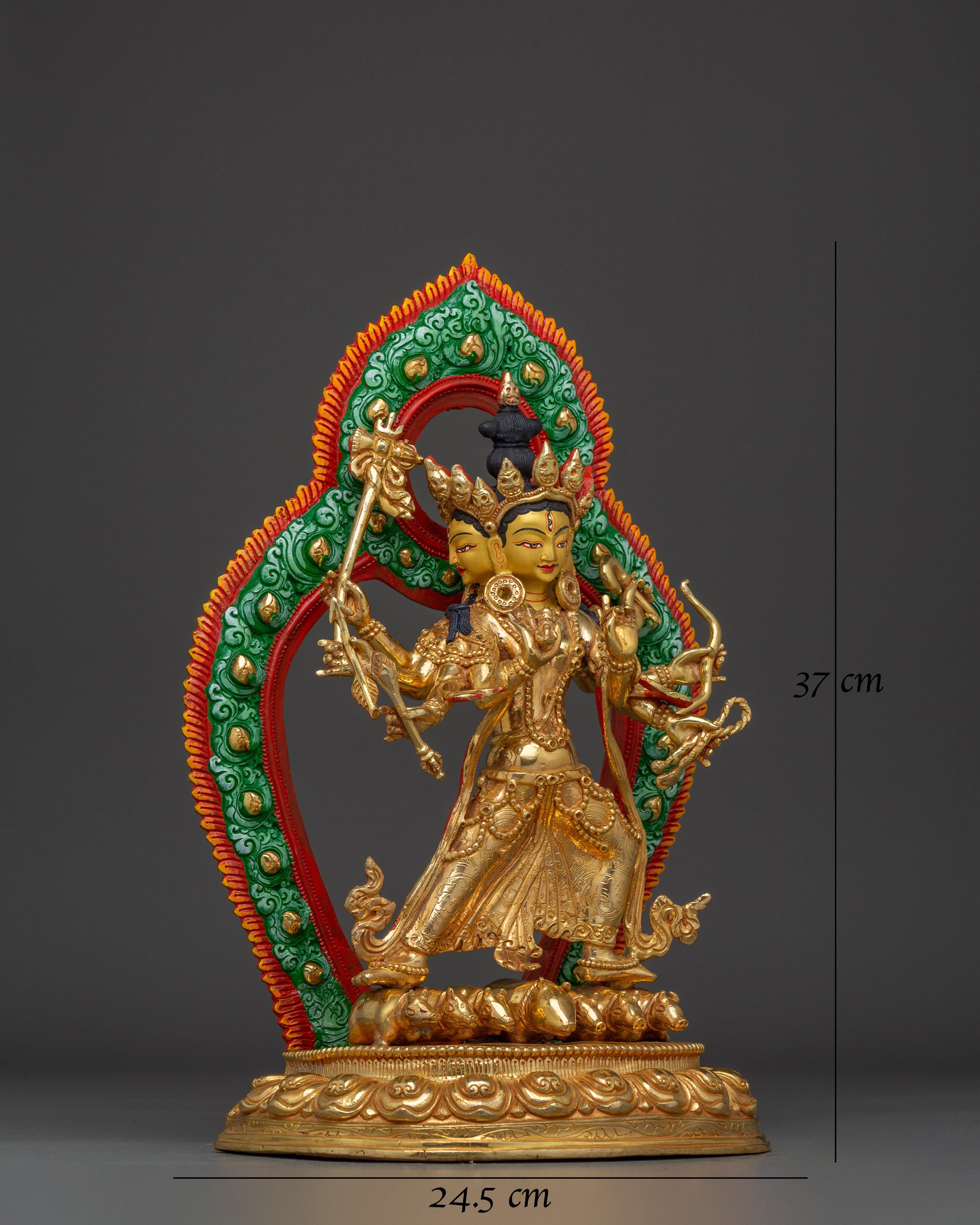 Marichi Gold Gilded Statue