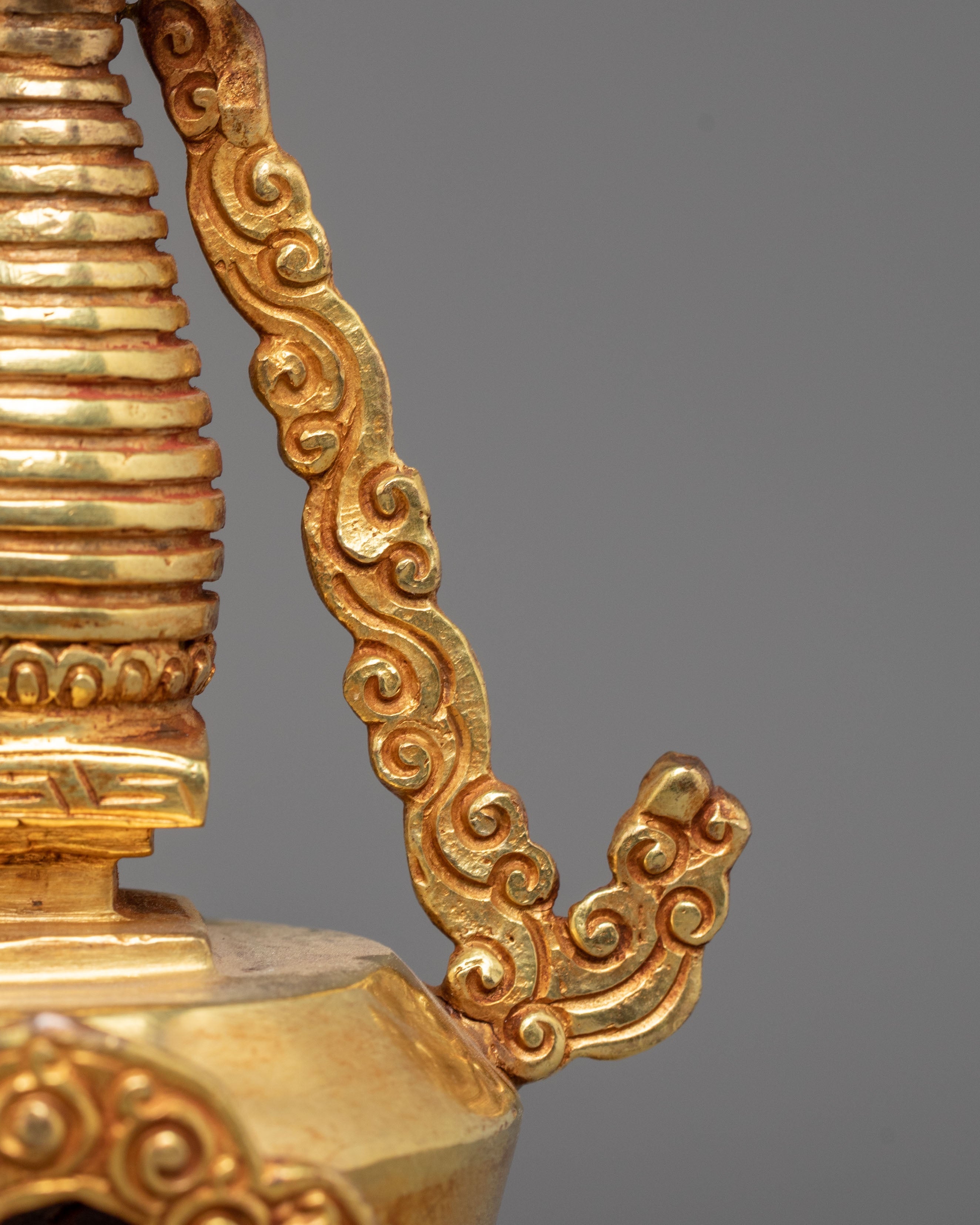 Tibetan Sacred Reliquary Stupa | Himalayan Buddhist Shrine