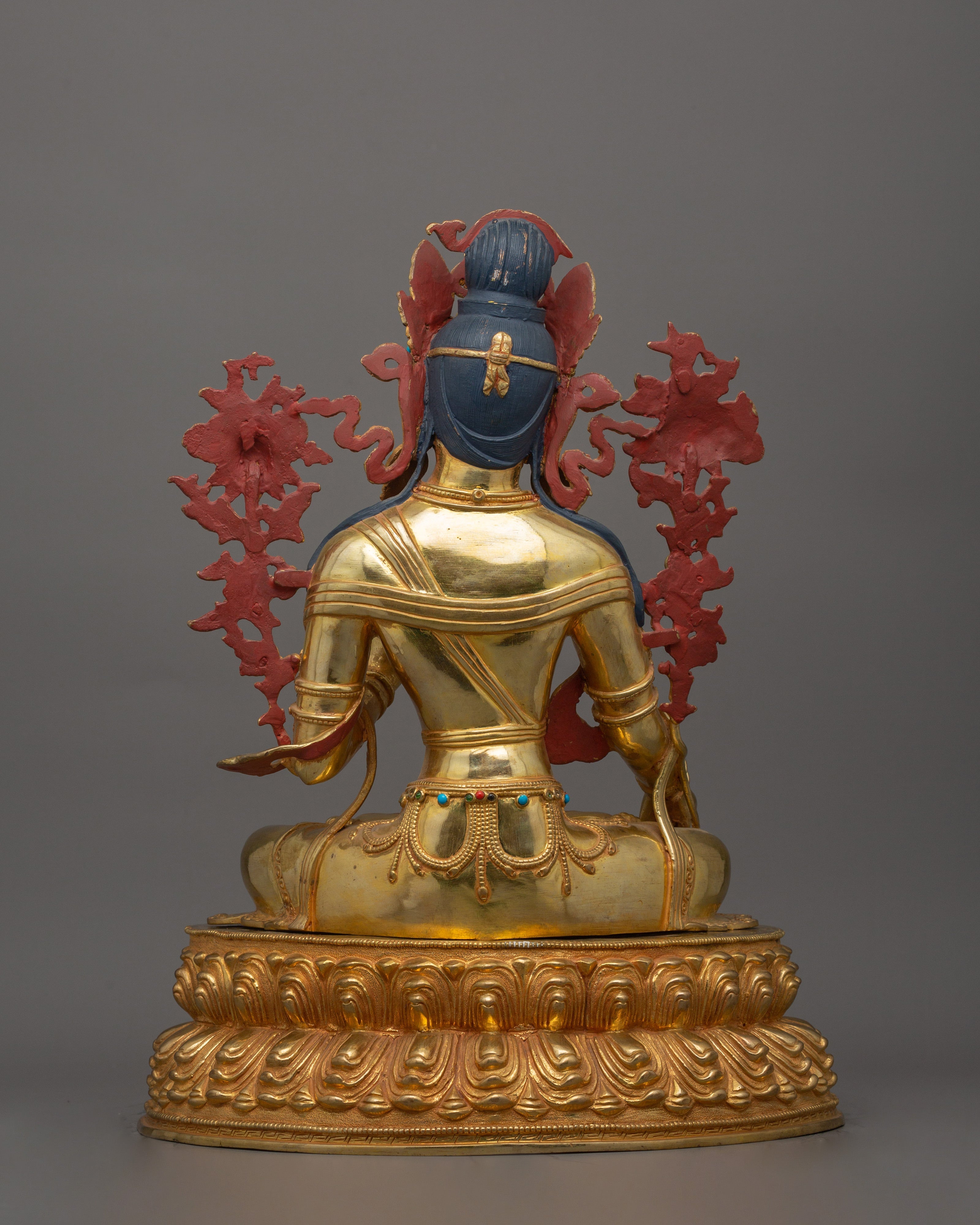 Tibetan Statue of White Tara Compassion Deity | Handcrafted Sita Tara