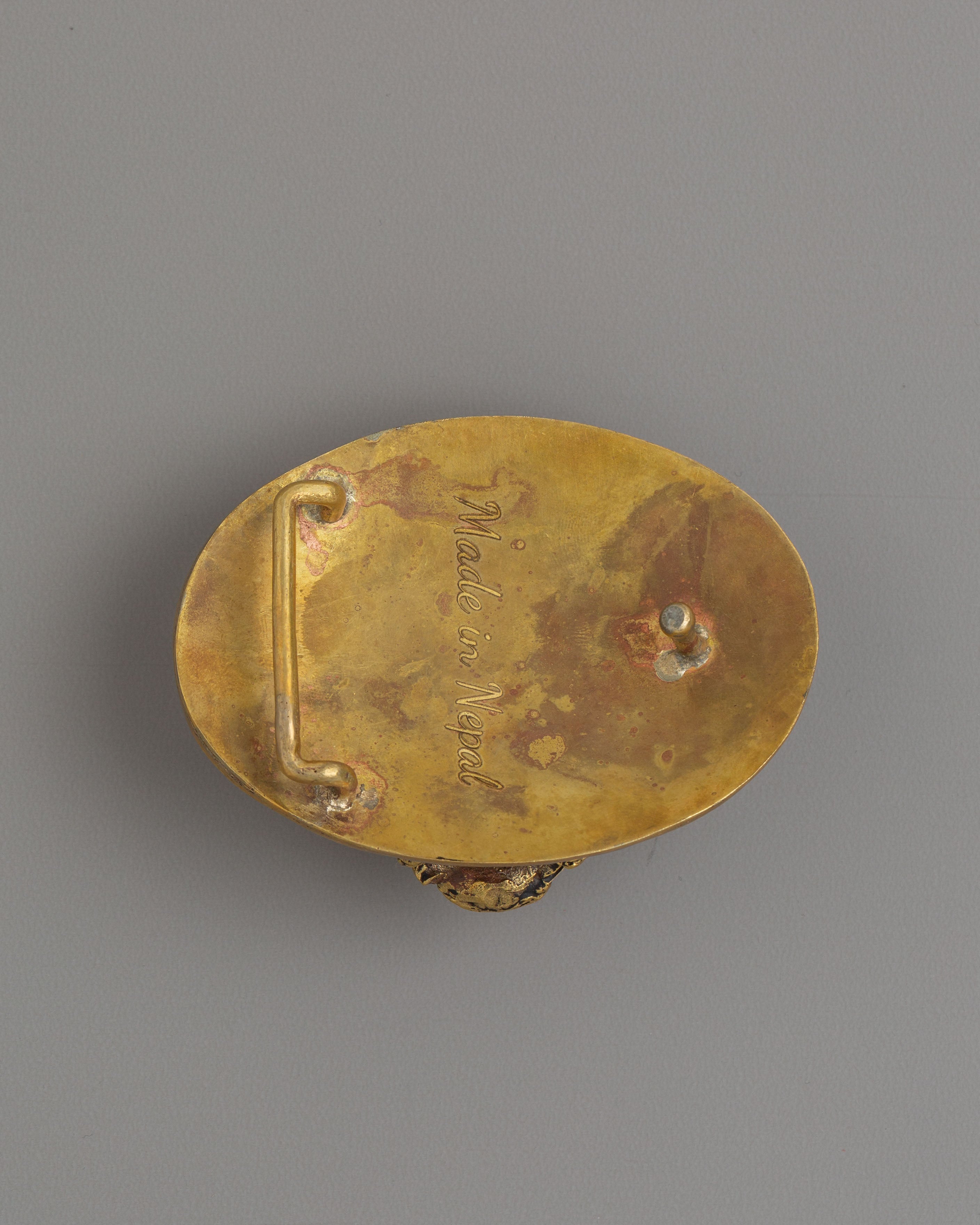 Handcrafted Tiger Head Buckle | Symbol of Strength and Protection