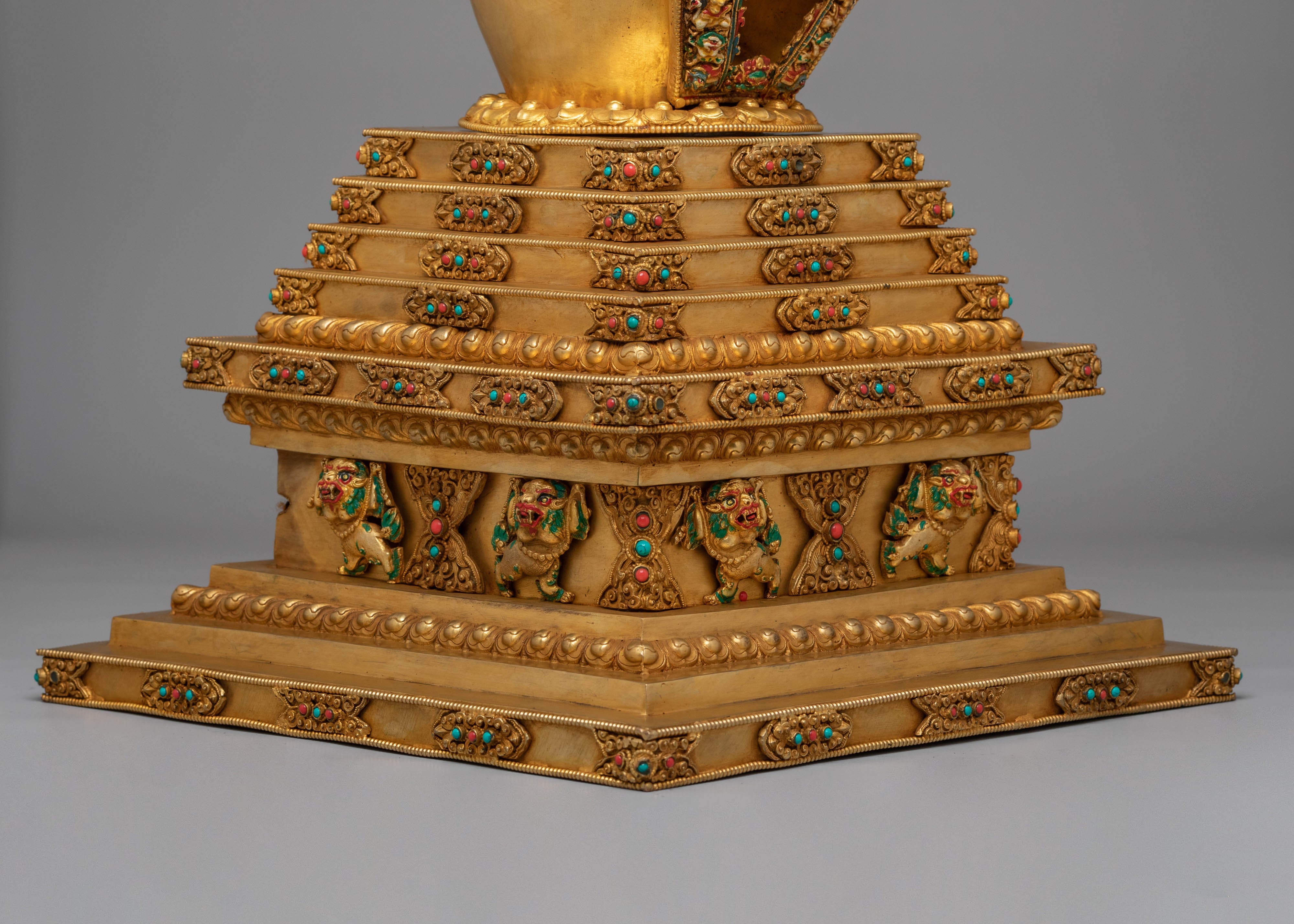 Himalayan Sacred Tibetan Stupa | Spiritual Symbol of Enlightenment and Protection