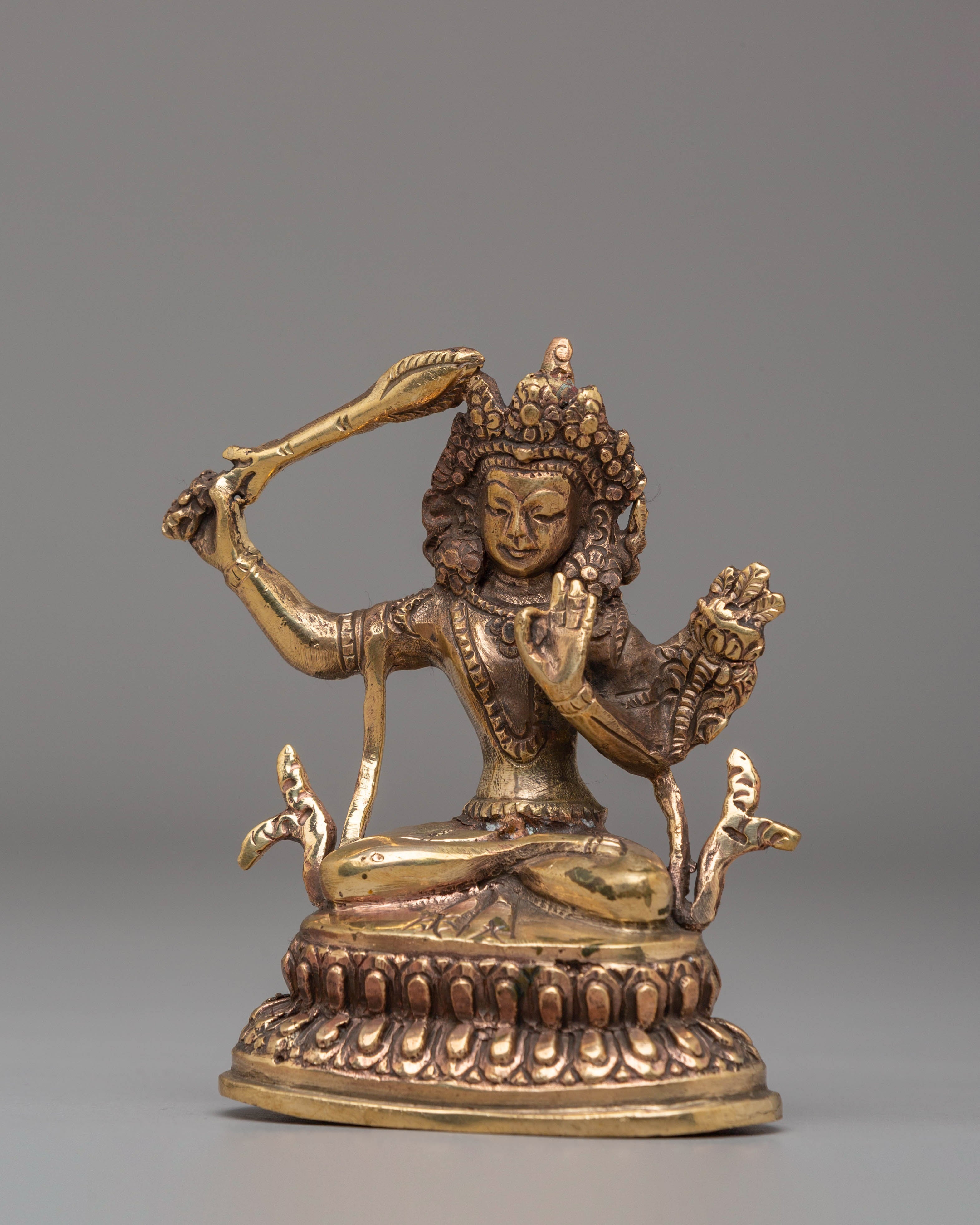 Sacred Manjushri Bodhisattva Statue | Tibetan Wisdom Deity