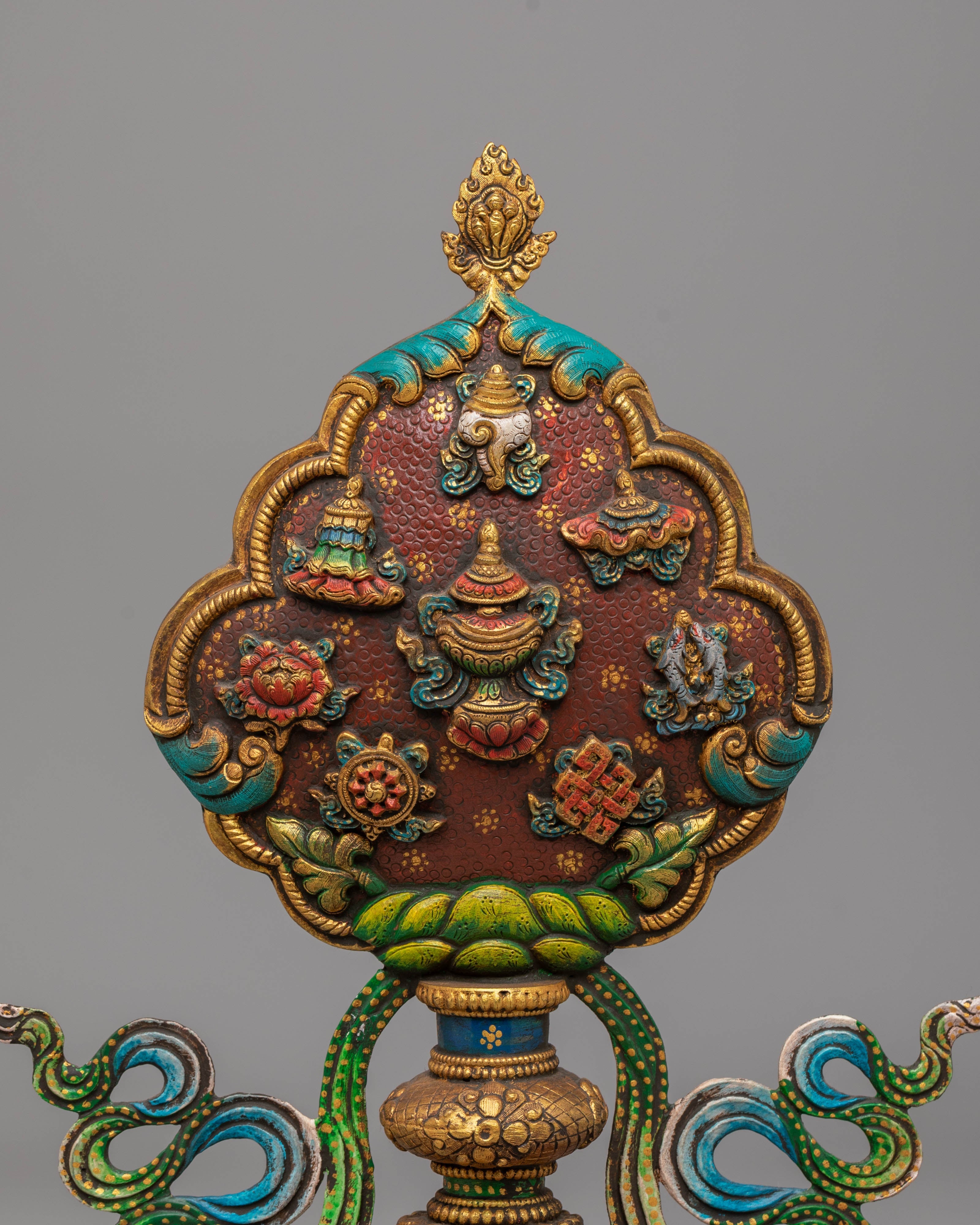 Handmade Buddhist Auspicious Symbols | Sacred Tibetan Artwork