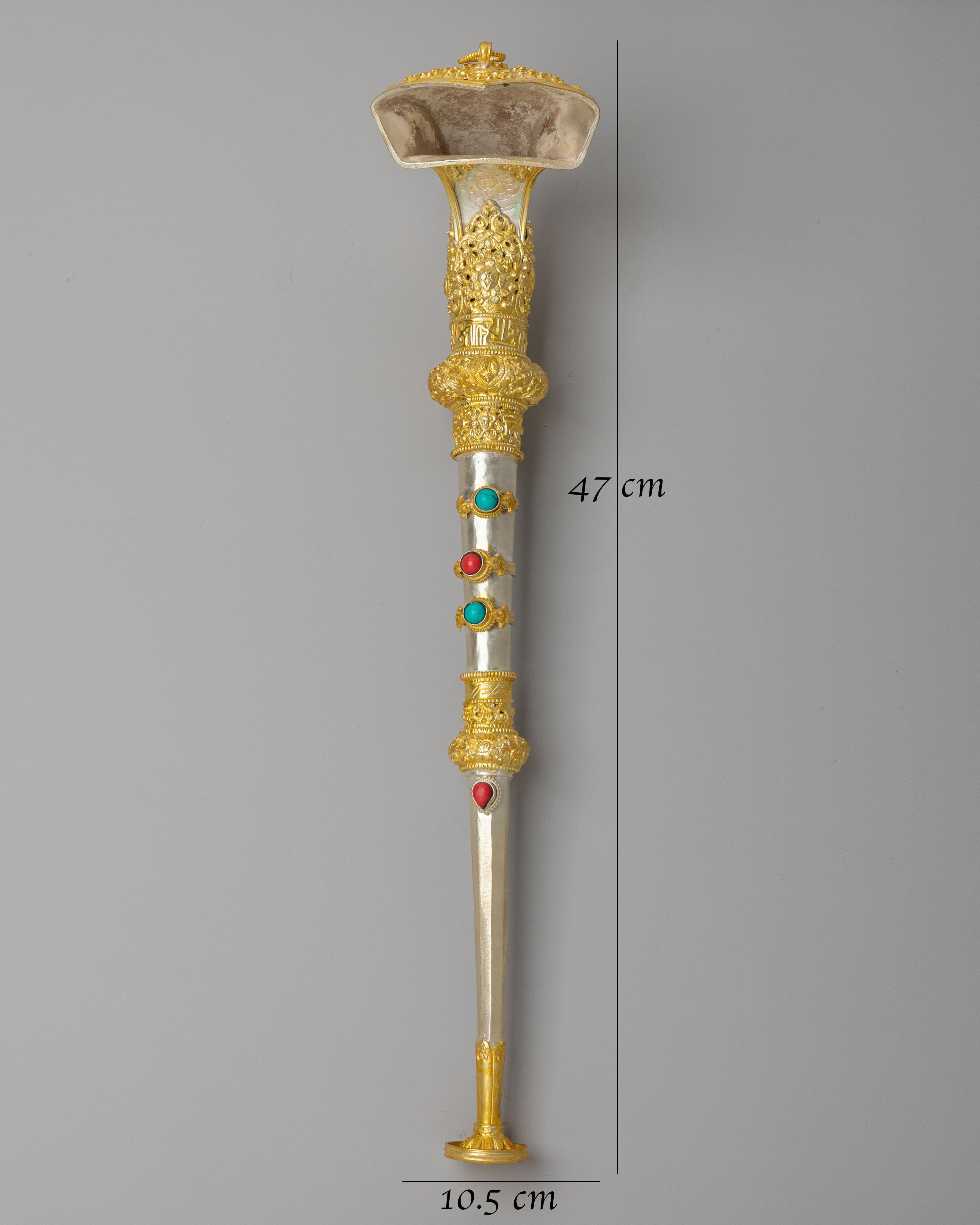 Buddhist Ritual Kangling | Handcrafted Copper Trumpet