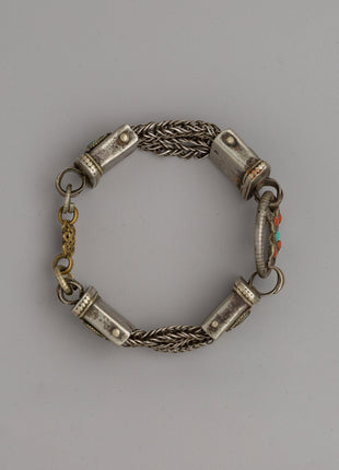 Tibetan Chain Necklace & Bracelet | Jewelry of Himalayan Tradition