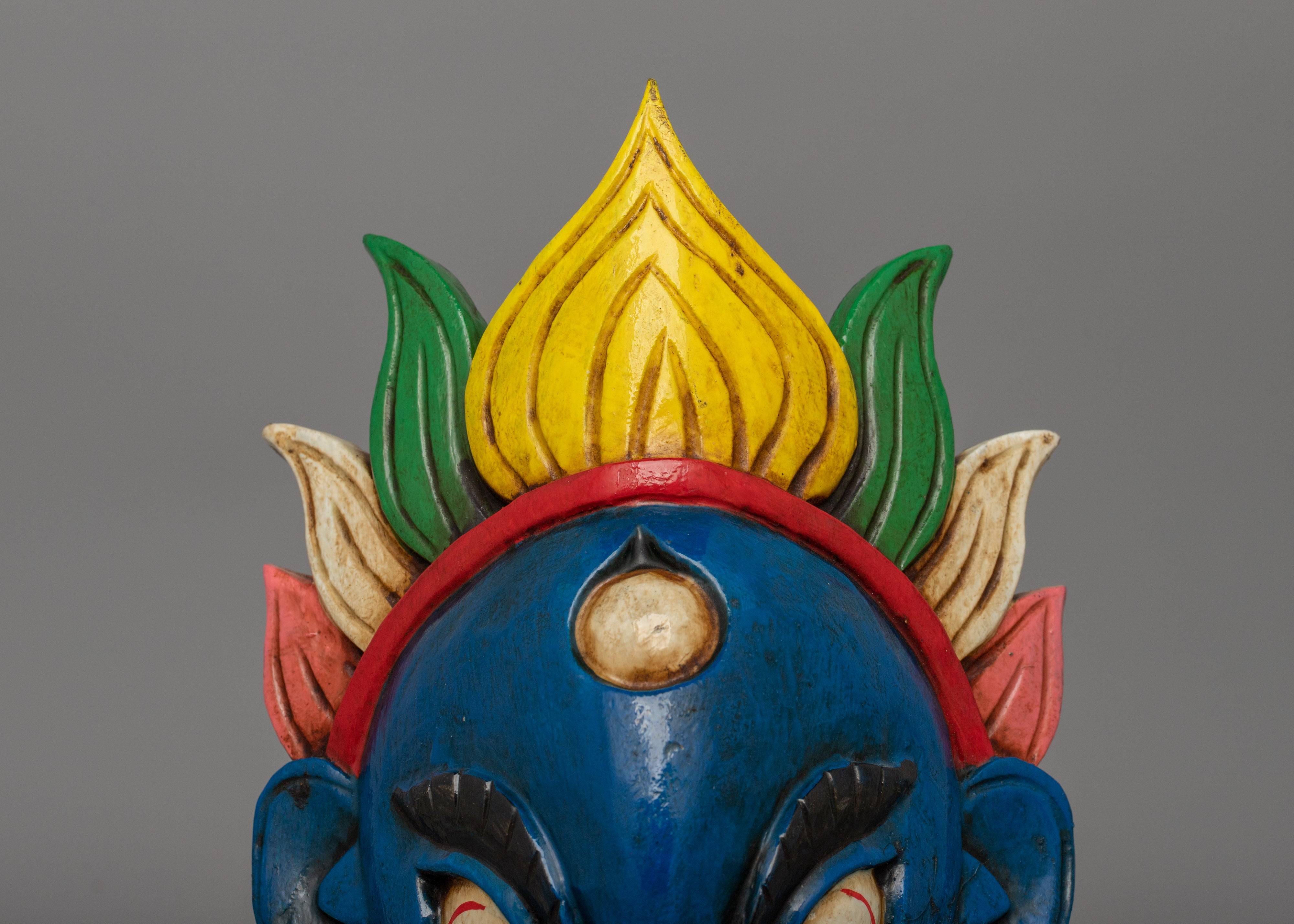 Mask of Garuda | Wooden Spiritual Ritual Mask