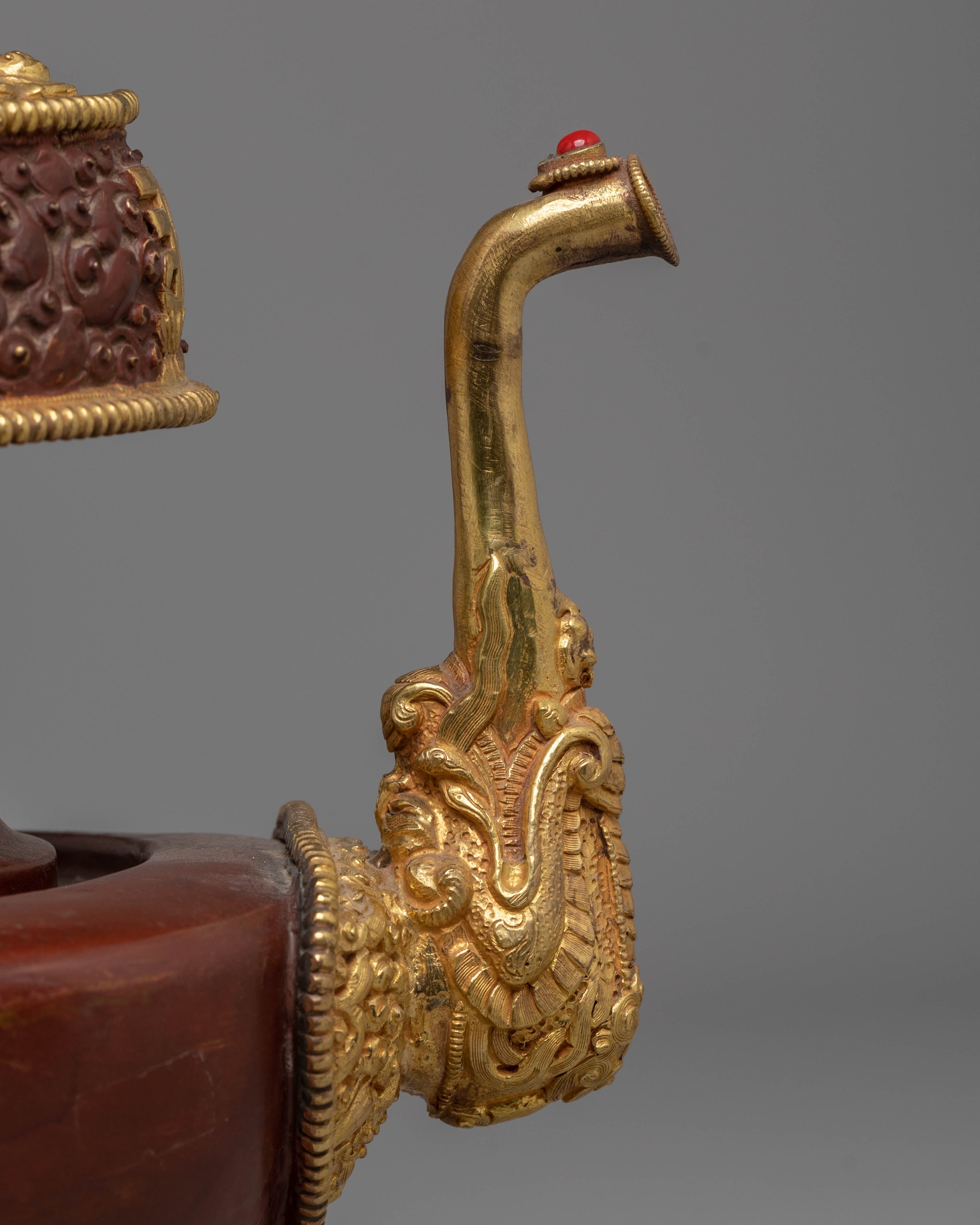 Copper Bhumba for Offering | Spiritual Home Decor