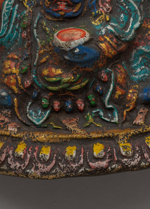 Mahakala Bernakchen Locket | Tibetan Buddhist Protection Amulet