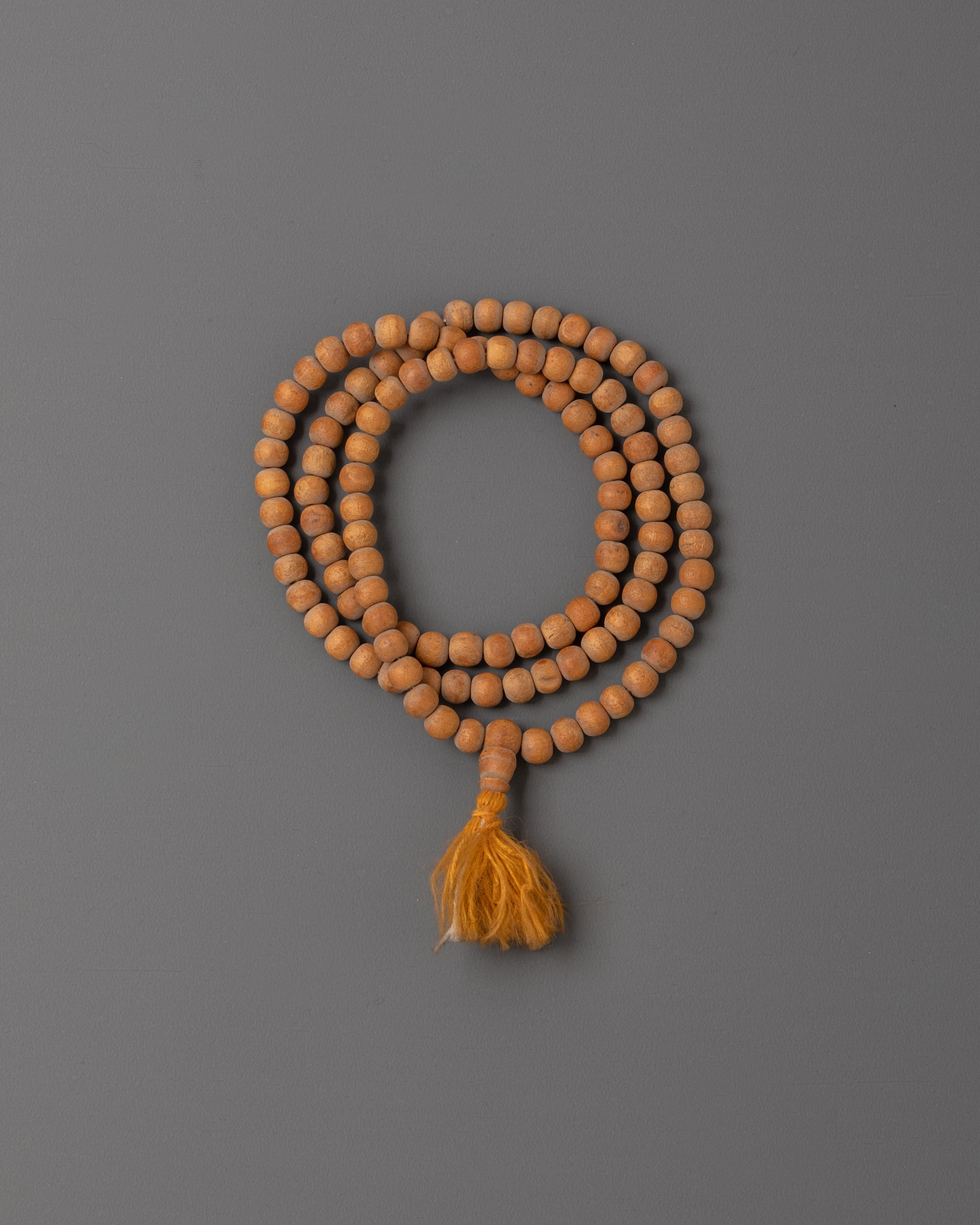 Handmade Herbal Japa Mala | 8mm Beads for Meditation and Prayer