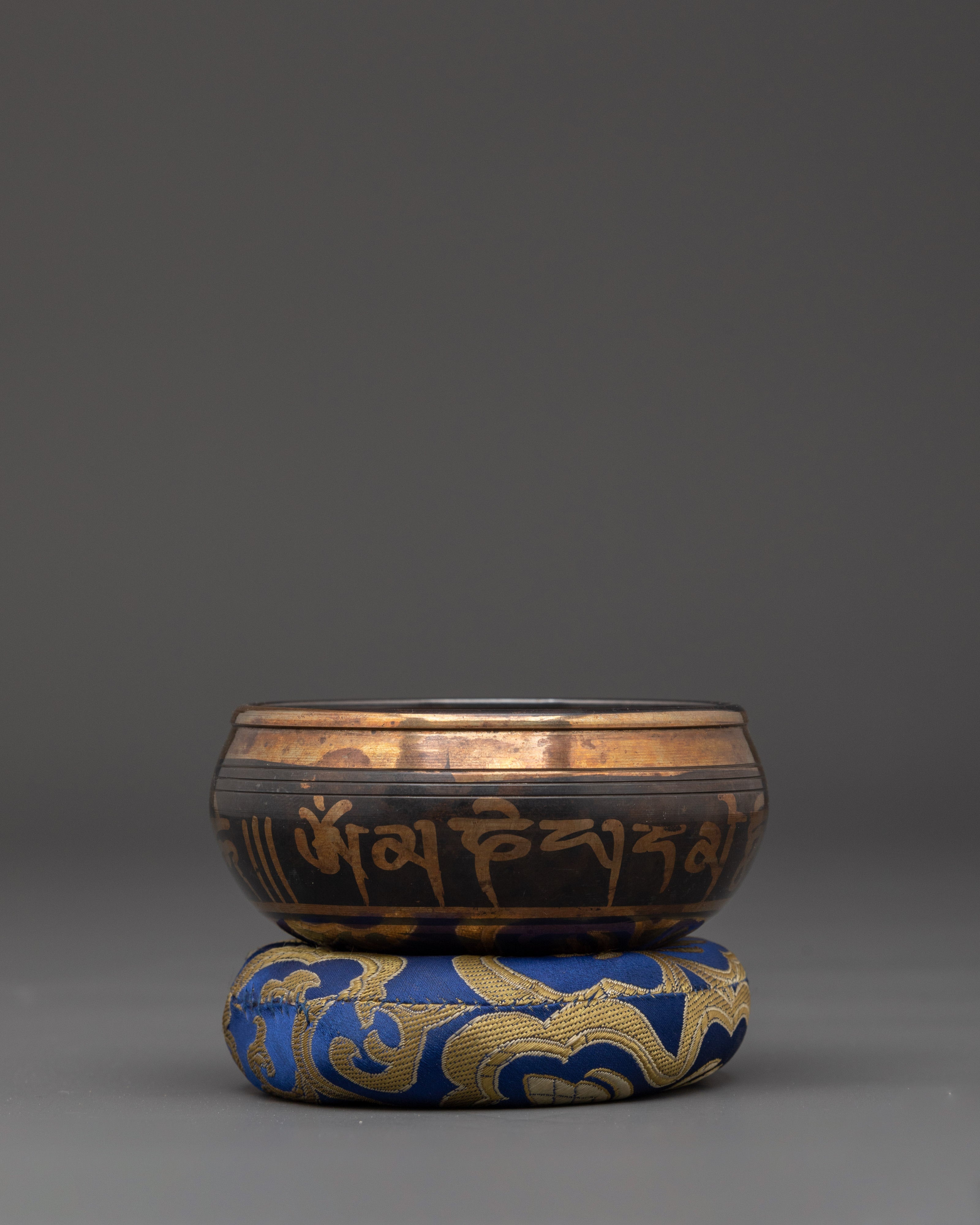 Handcrafted Bronze Singing Bowl |  Sound Healing Bowl with Stick for Meditation