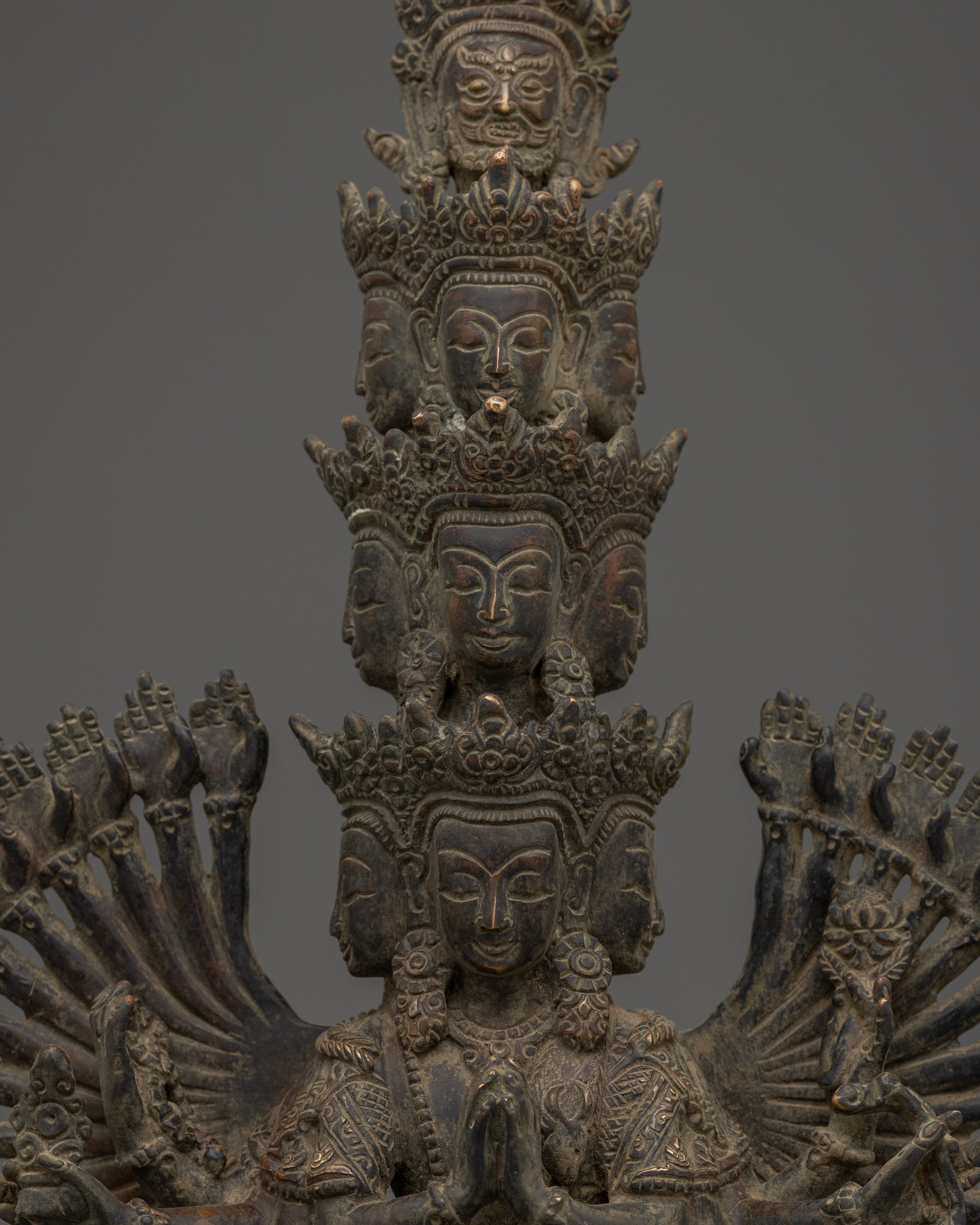 Sacred Compassionate 1000 Armed Chenrezig Statue | Symbol of Healing, and Protection