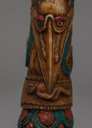 Handcrafted Mahakala Statue | Guardian of Tibetan Buddhism