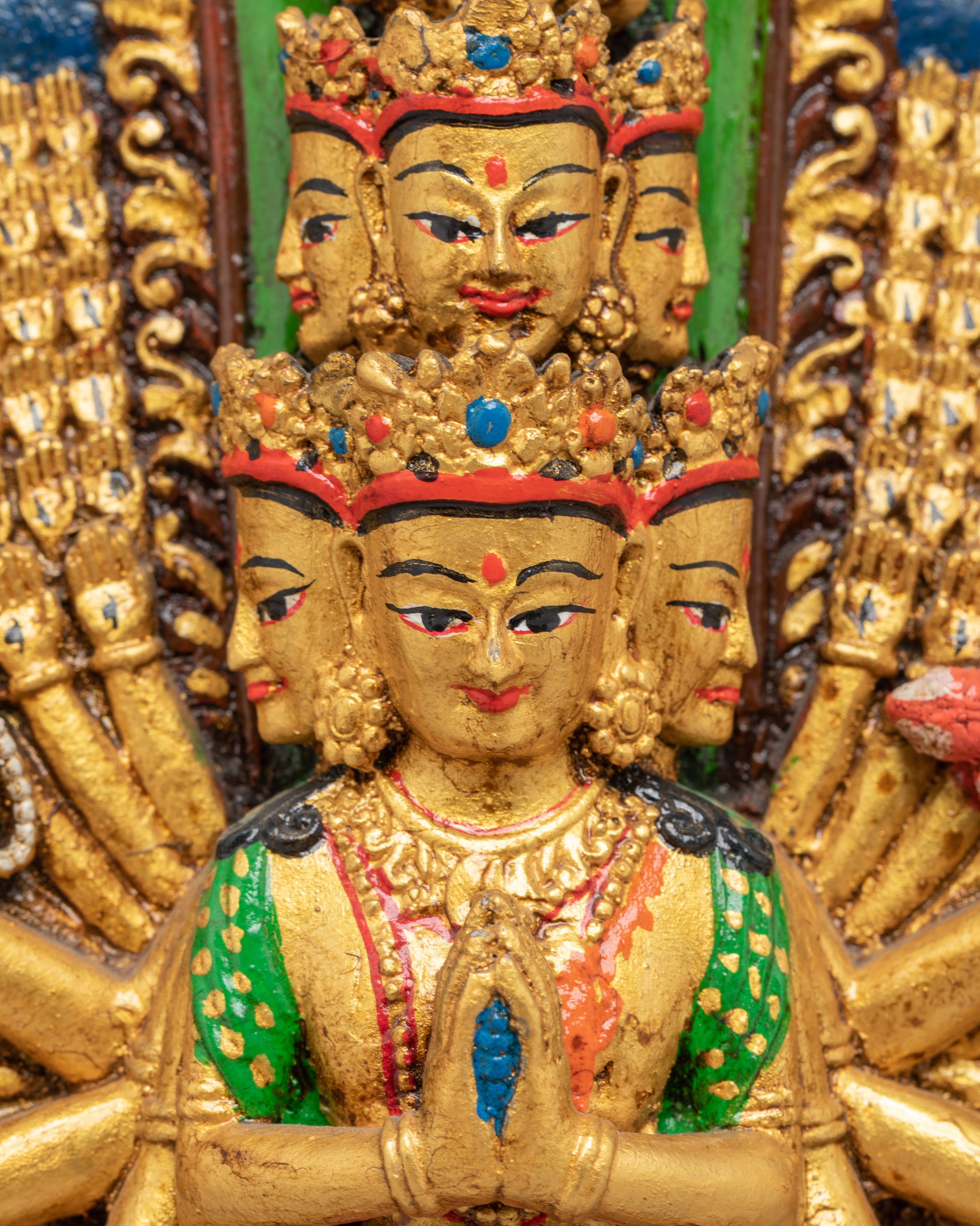 Statue of 1000 Armed Chenrezig | Himalayan Treasure of Nepal