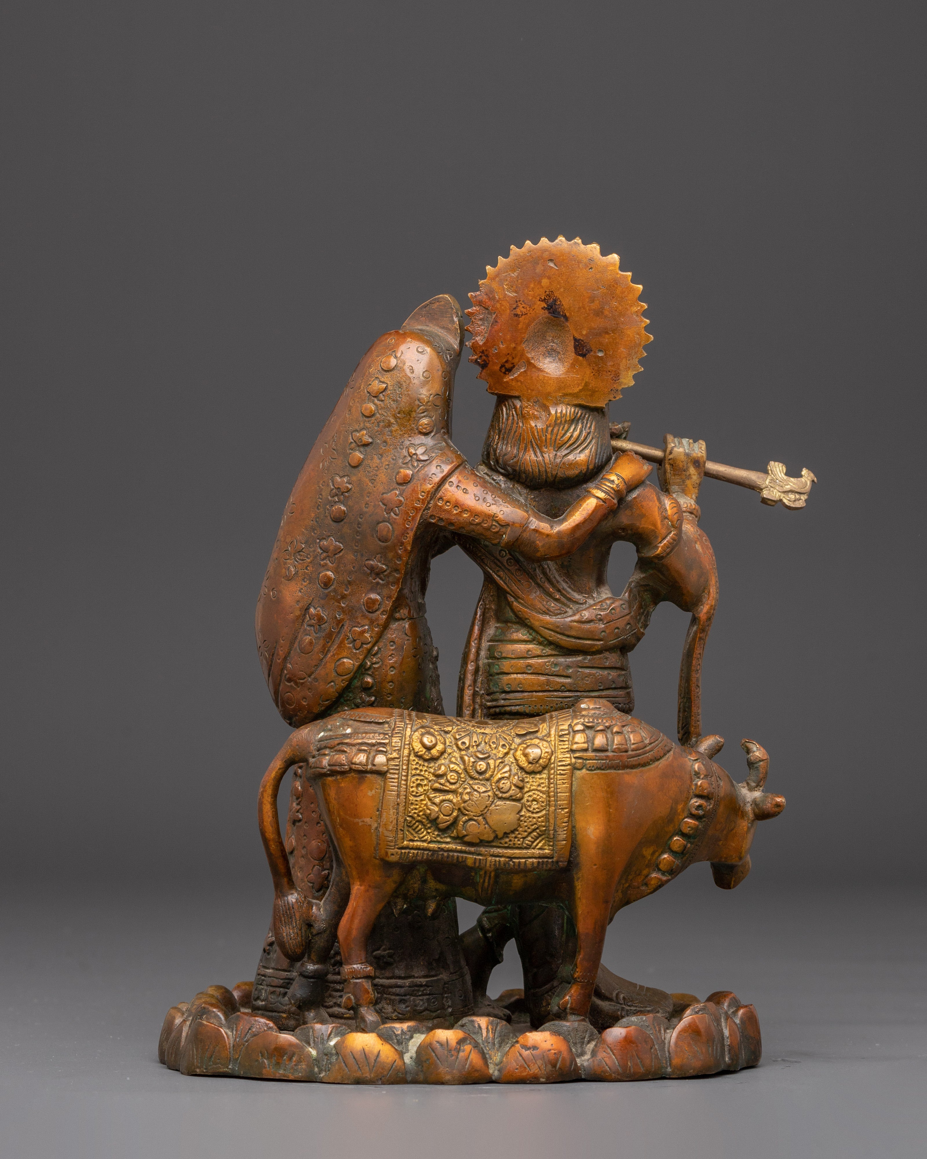 Statue of Radha and Krishna | Brass Radha Krishna Hindu Art