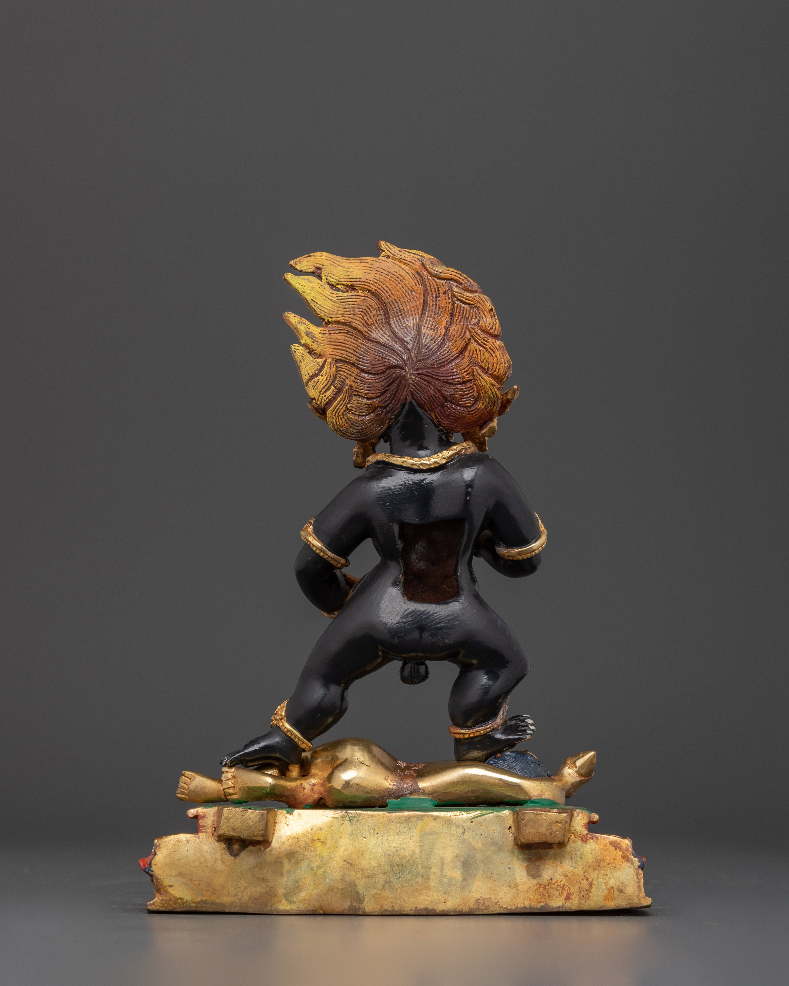 The Protector of Wealth and Abundance | Black Dzambhala Statue