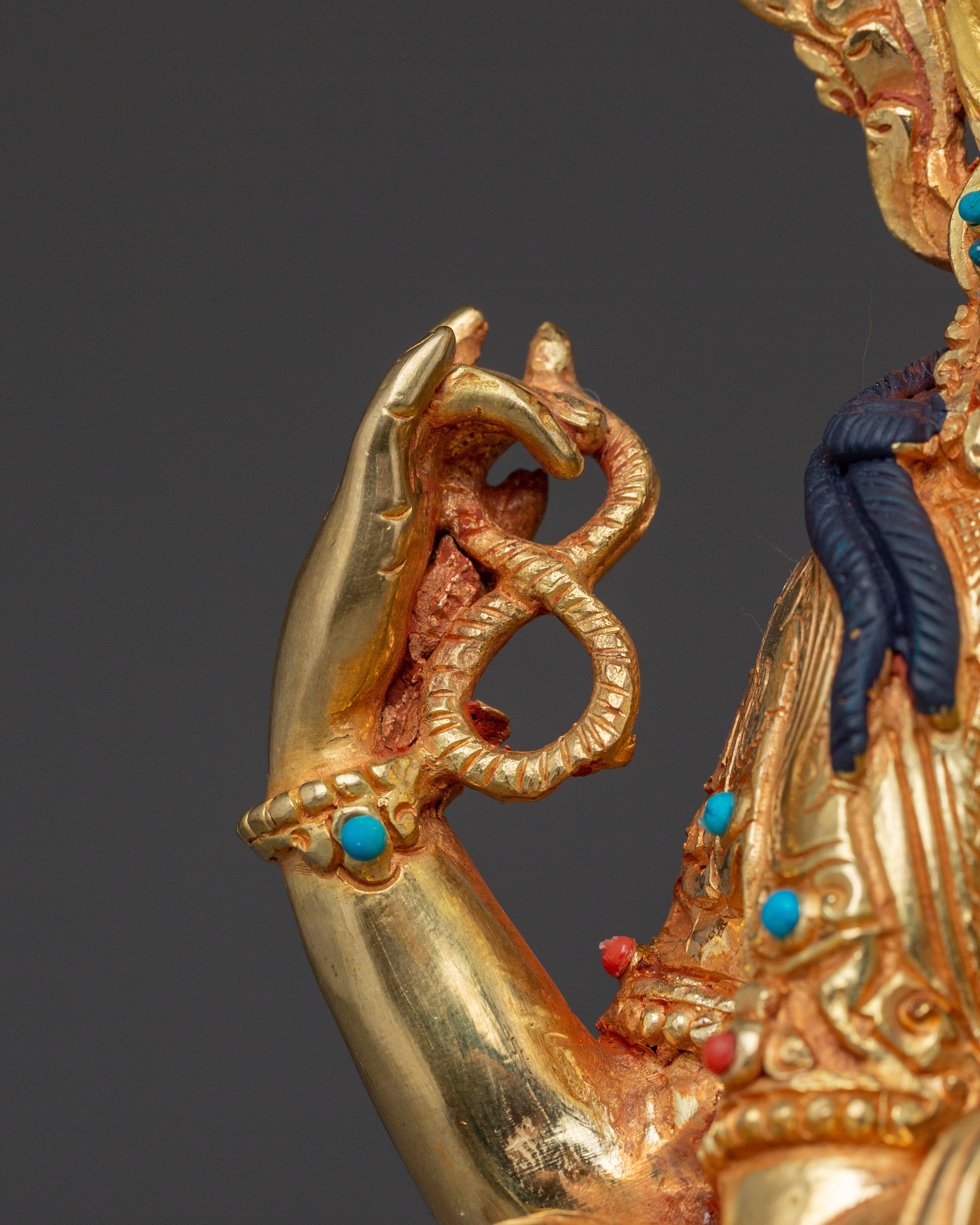 Bodhisattva Four-Armed Chenrezig Artwork | Embodiment of Compassion