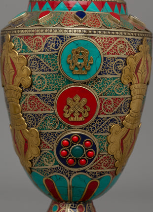 Brass Flower Vases | Handmade Decorative Pieces for Meditation and Every Rooms