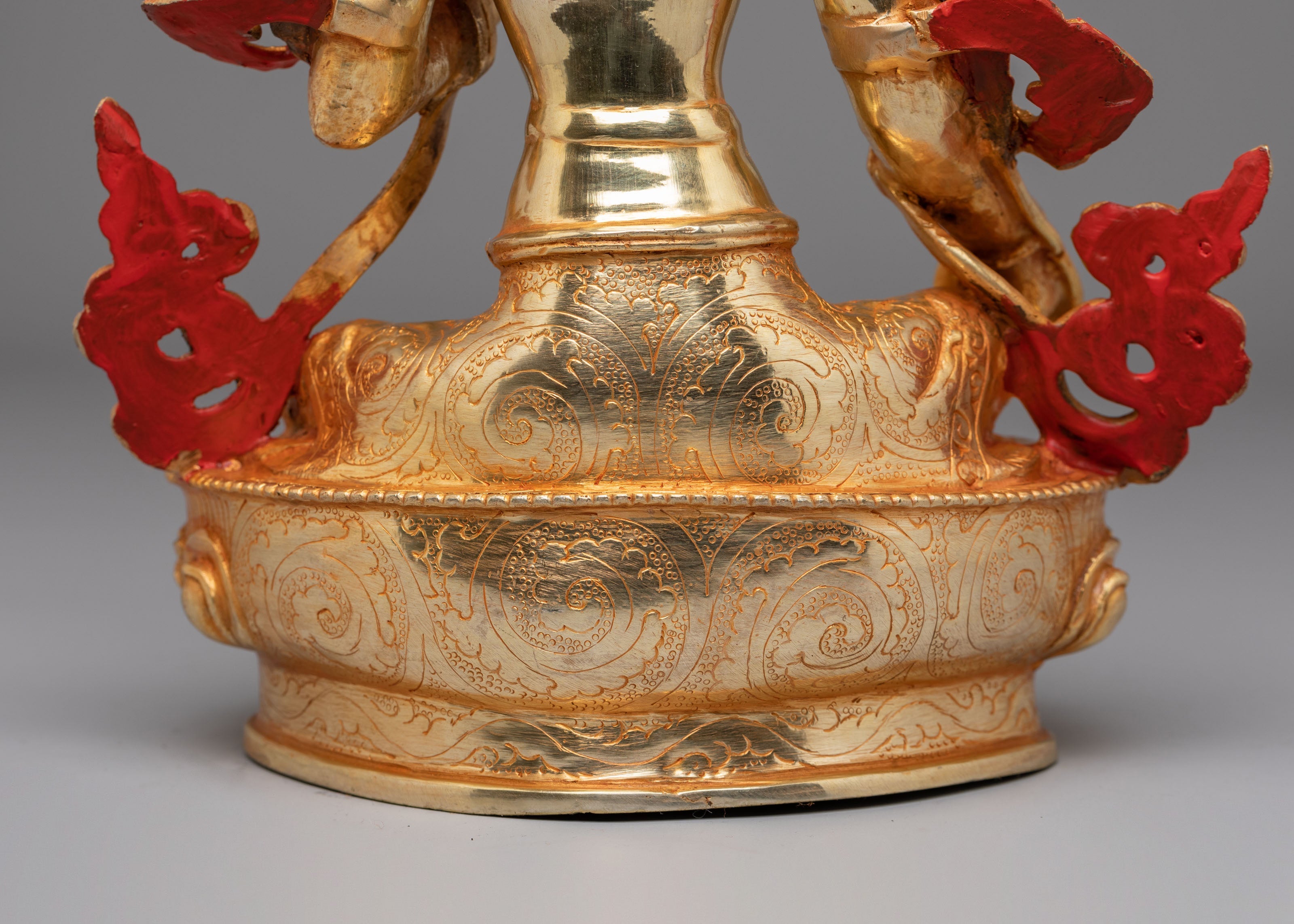 Vajrayana Green Tara Deity Statue | Buddhist Compassion Goddess