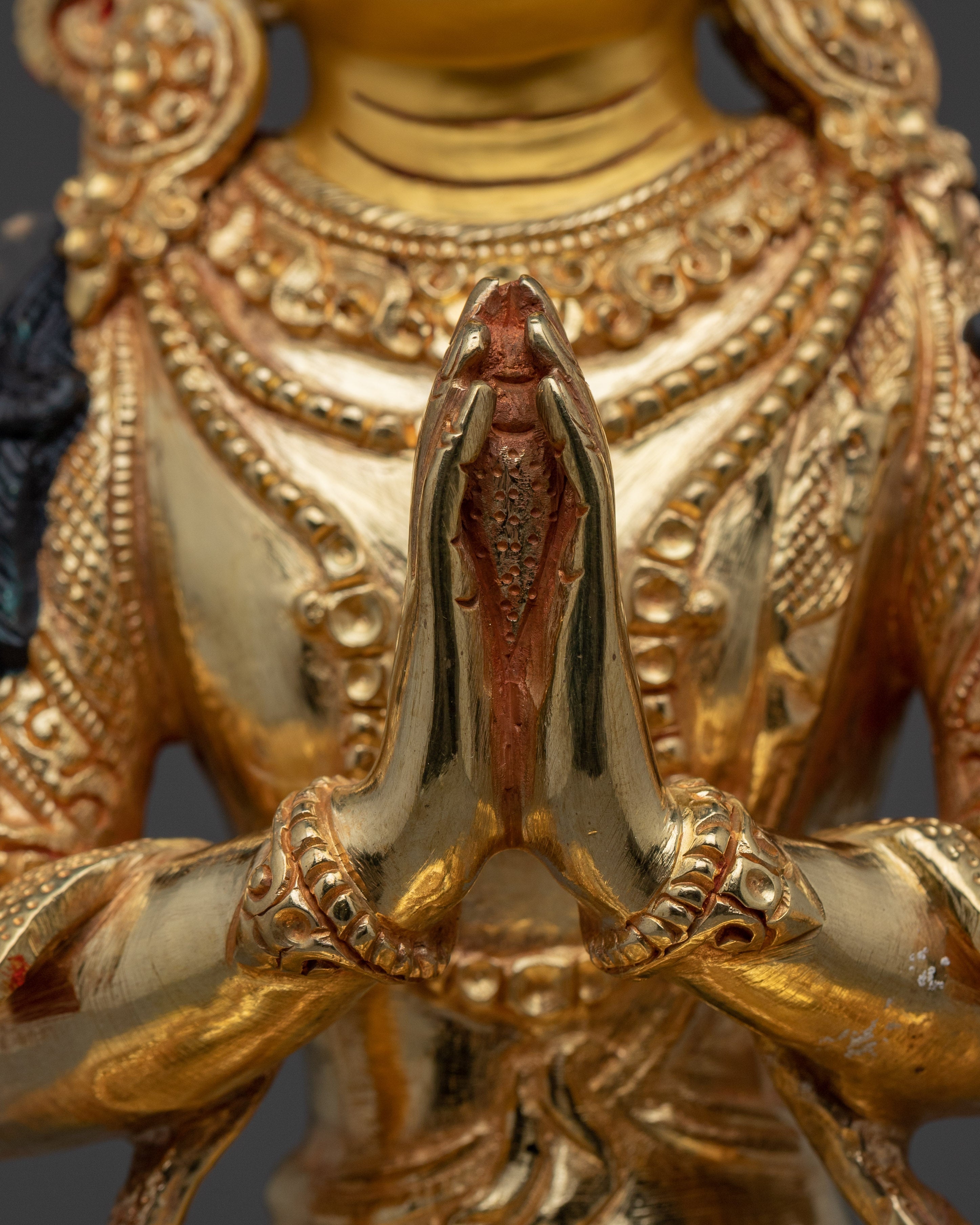 Handmade Compassionate Protector Chenrezig for Peace and Meditation