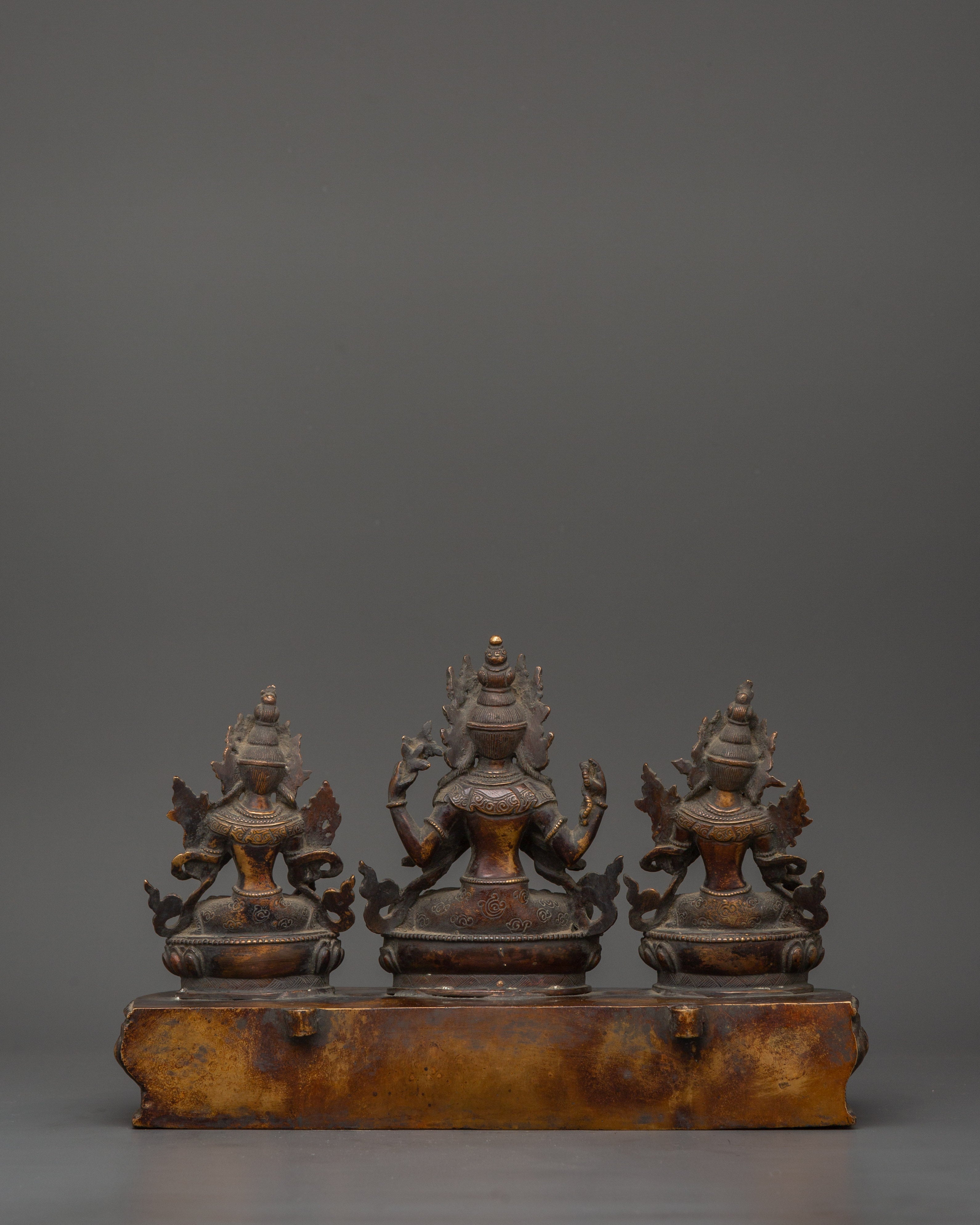 Chenrezig, Green Tara & White Tara | Buddhism Craft