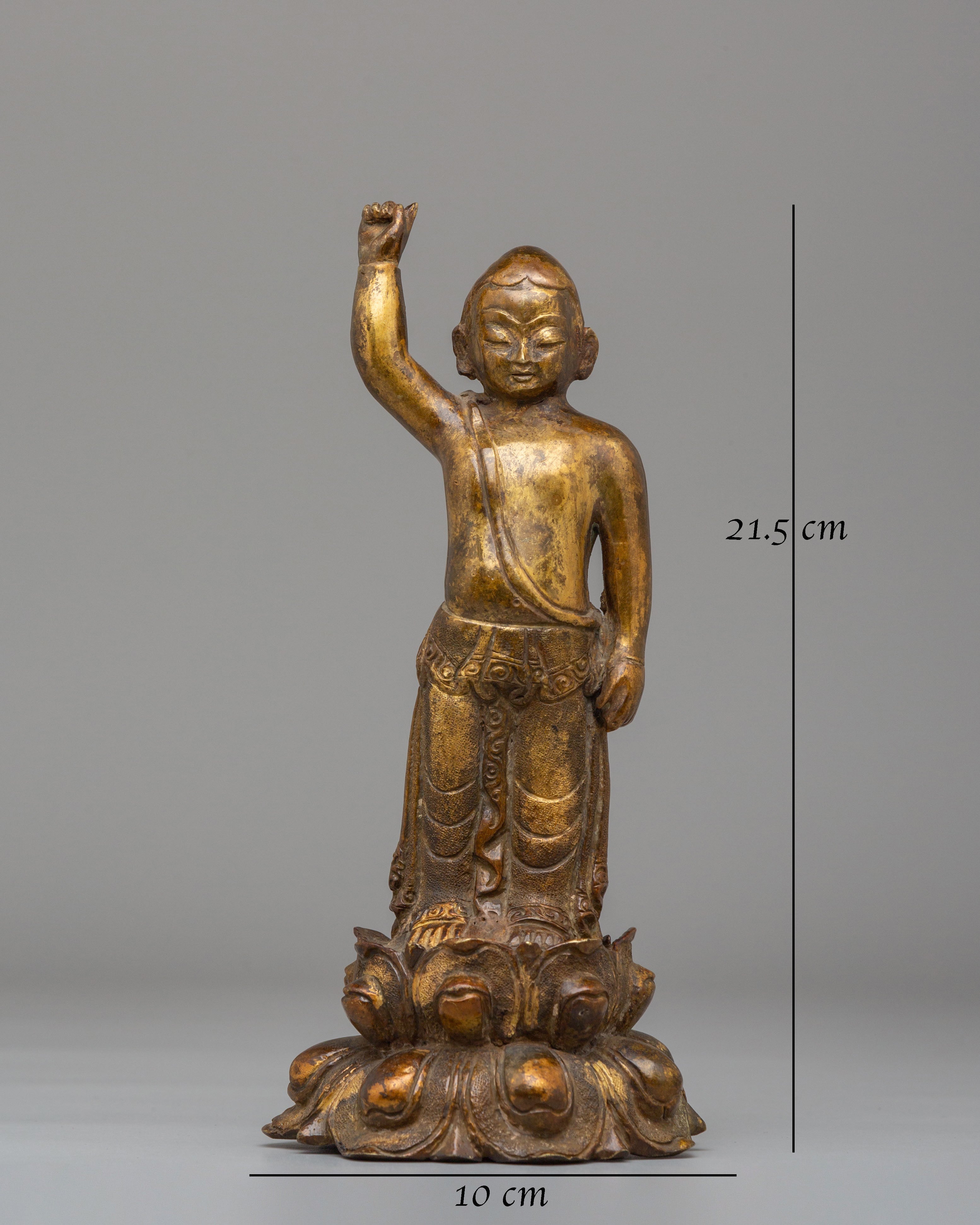 Himalayan Siddhartha Gautama Statue | Buddhist Spiritual Home Decor