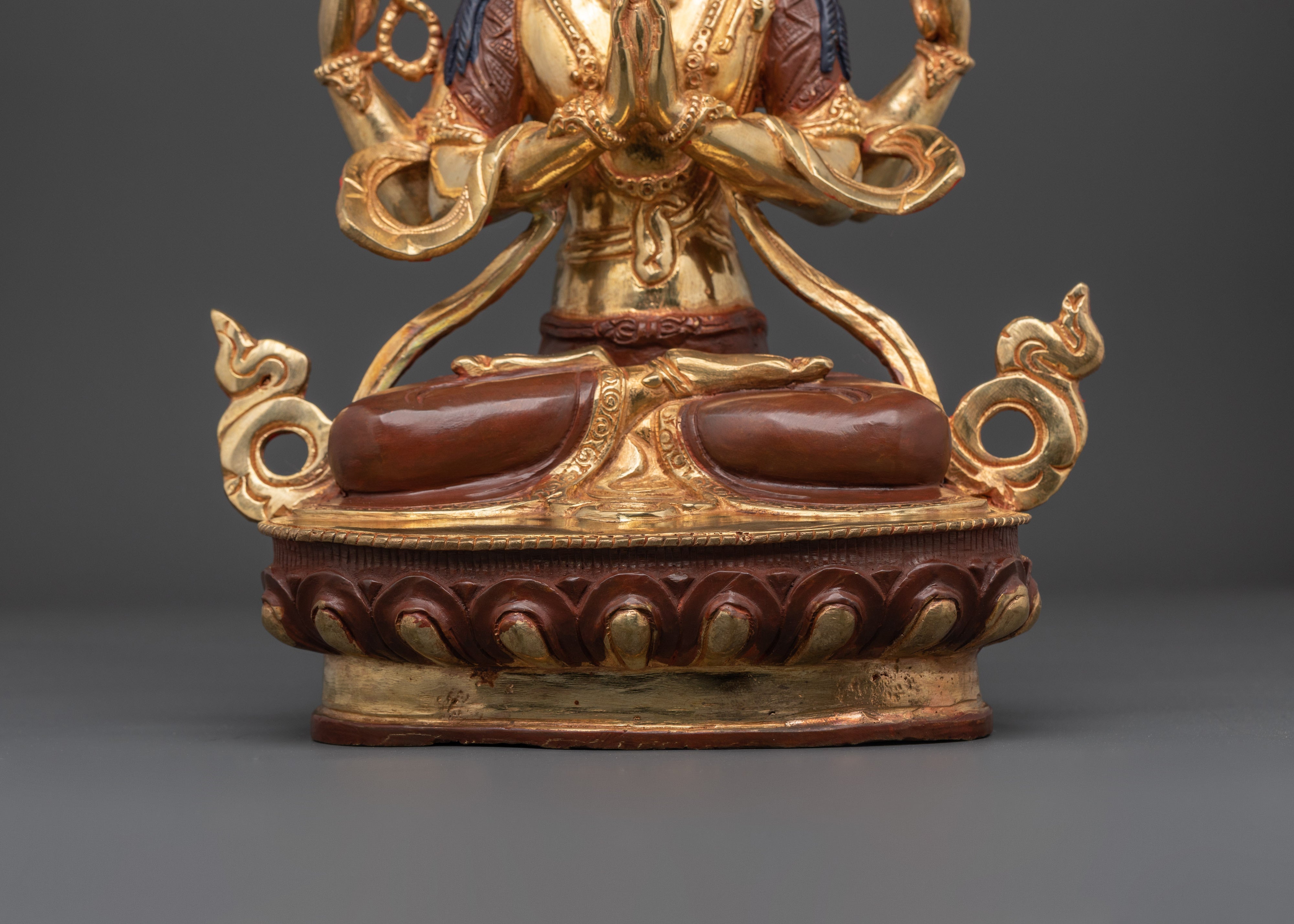 Tibetan Deity Chenrezig Statue | Spiritual Guardian