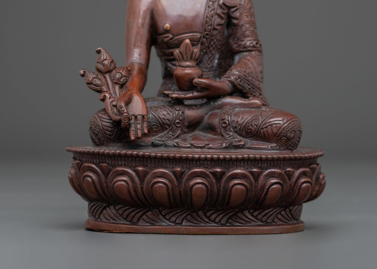 Traditional Bhaisajyaguru Statue | Symbol of Healing and Inner Peace