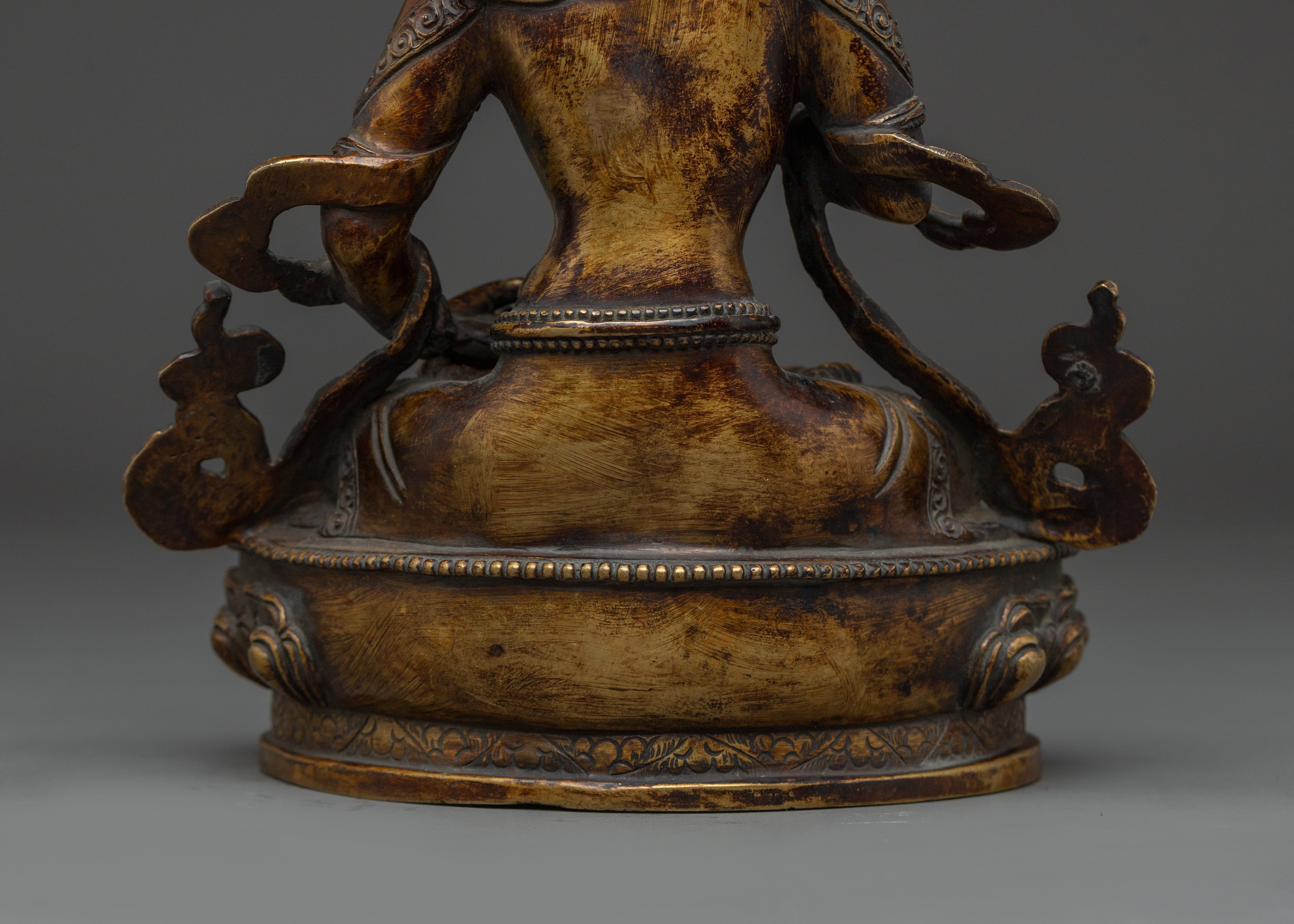 Vajrasattva for karma cleansing | Traditional Vajrayana Altar Statue