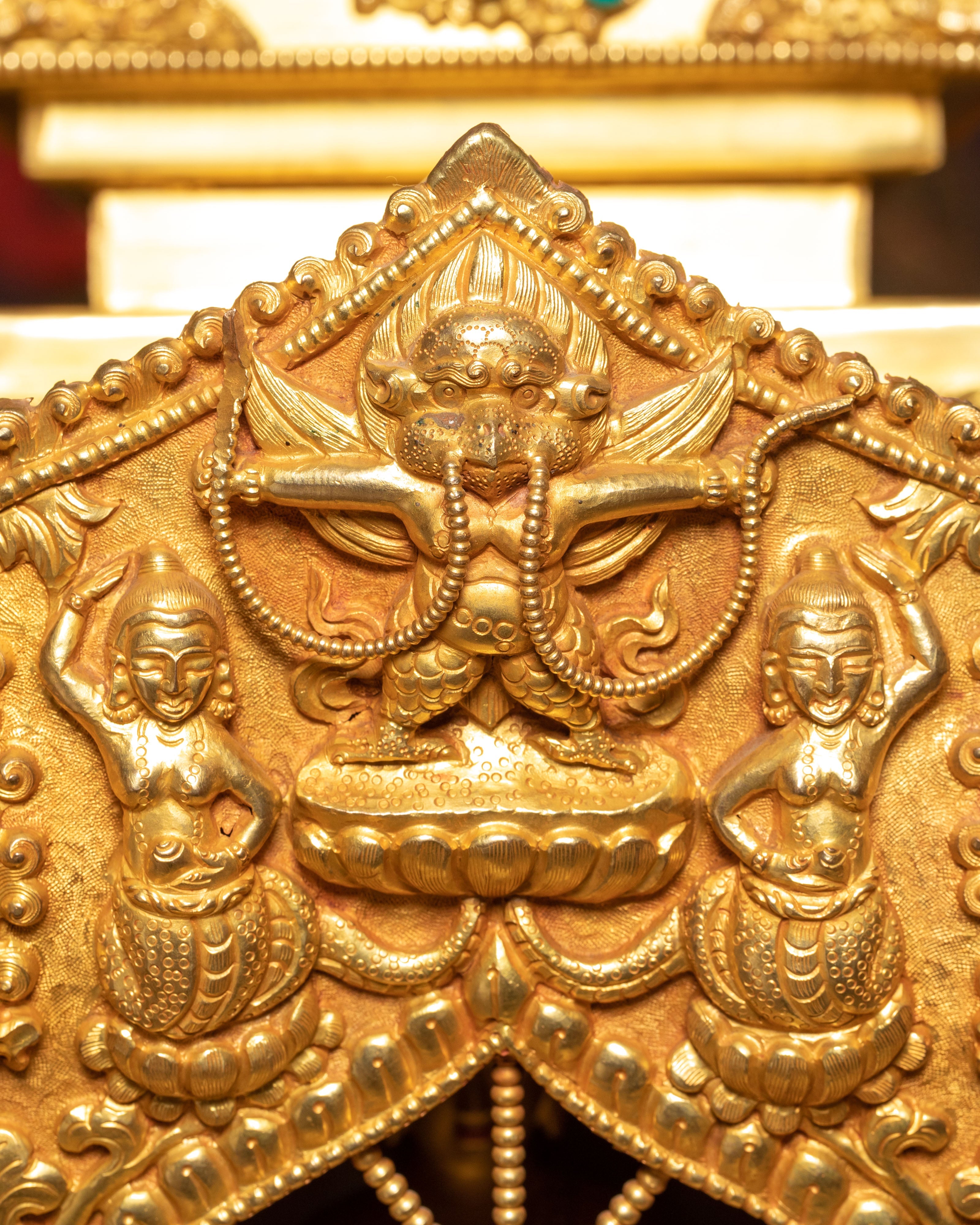 Large Golden Stupa | Path to Enlightenment