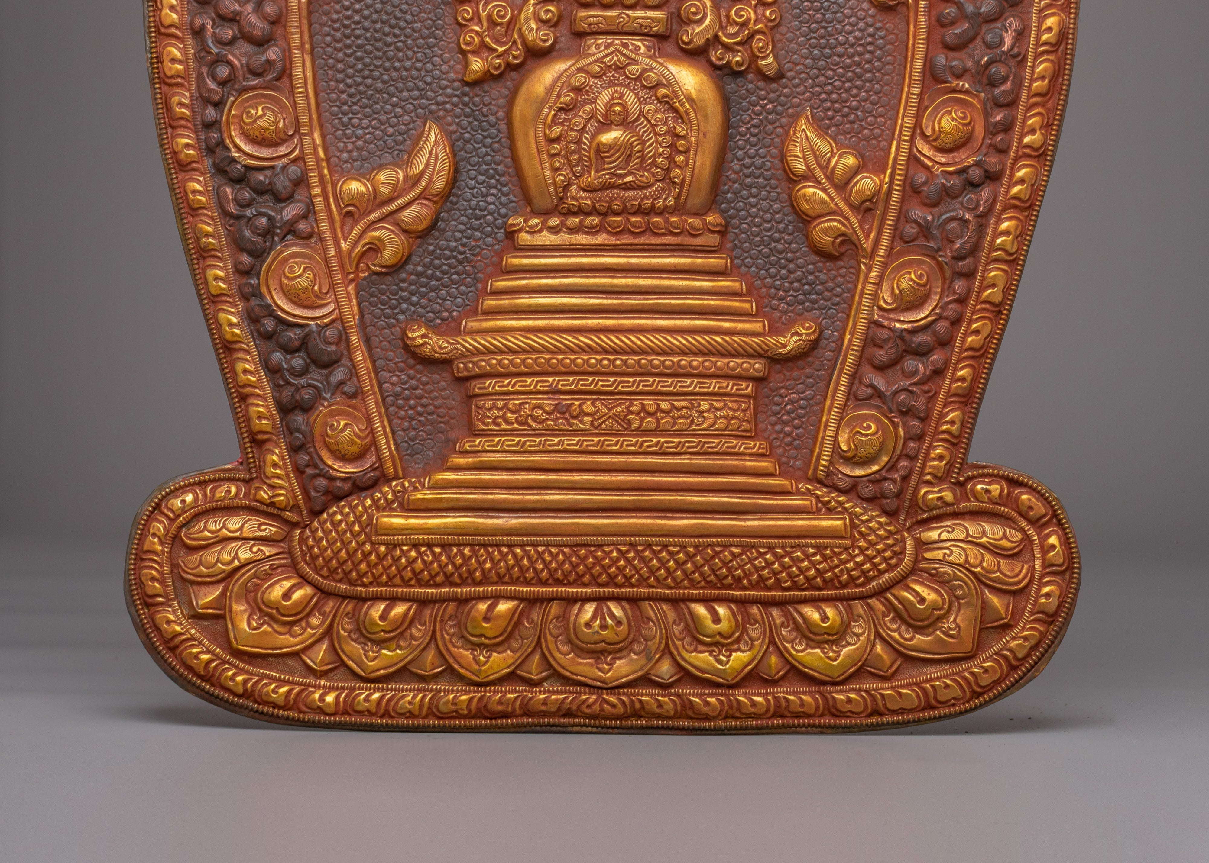 Handmade Stupa Wall Hanging | Tibetan Buddhist Decor