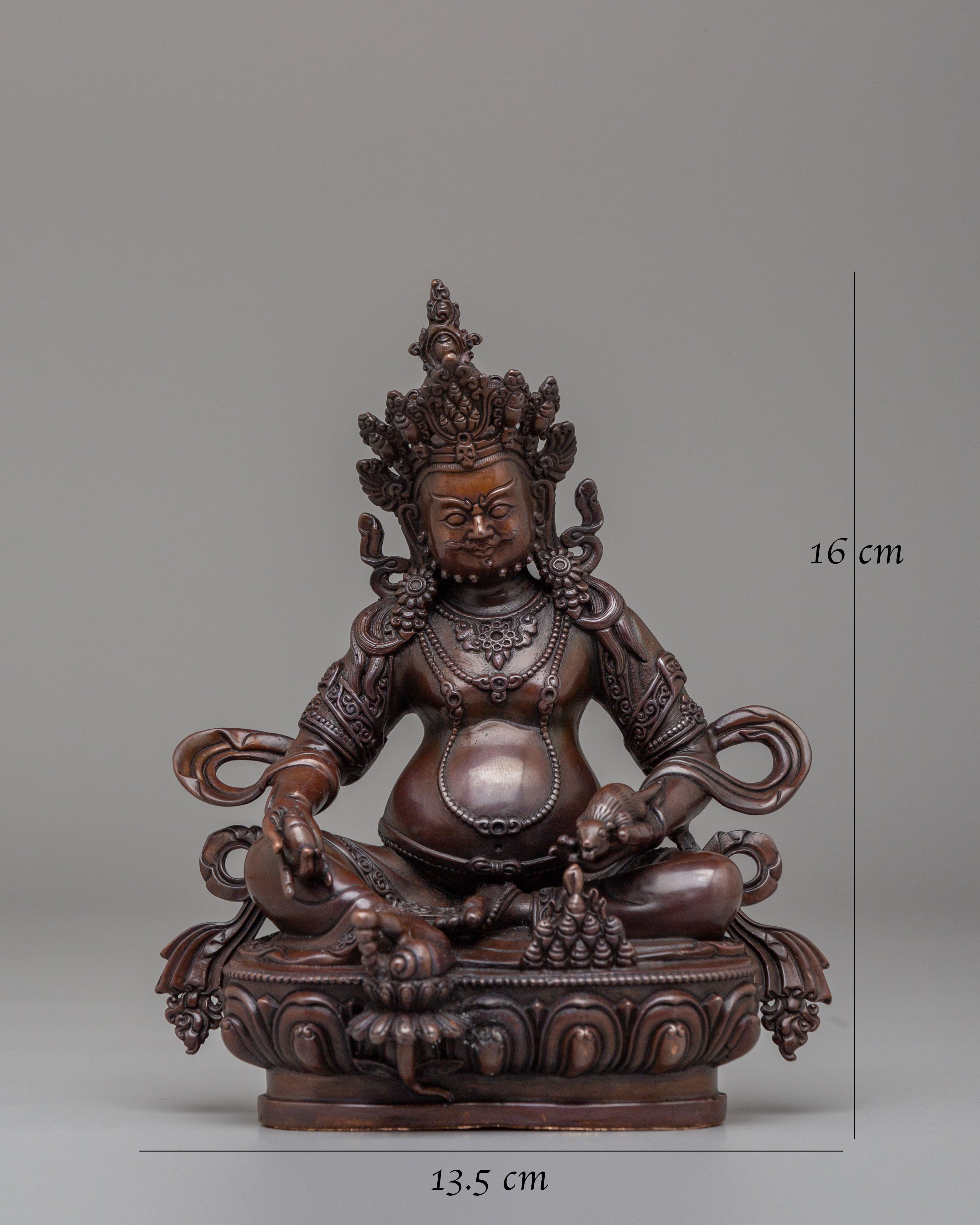 Machine Made Dzambhala Statue | Symbol of Wealth and Prosperity