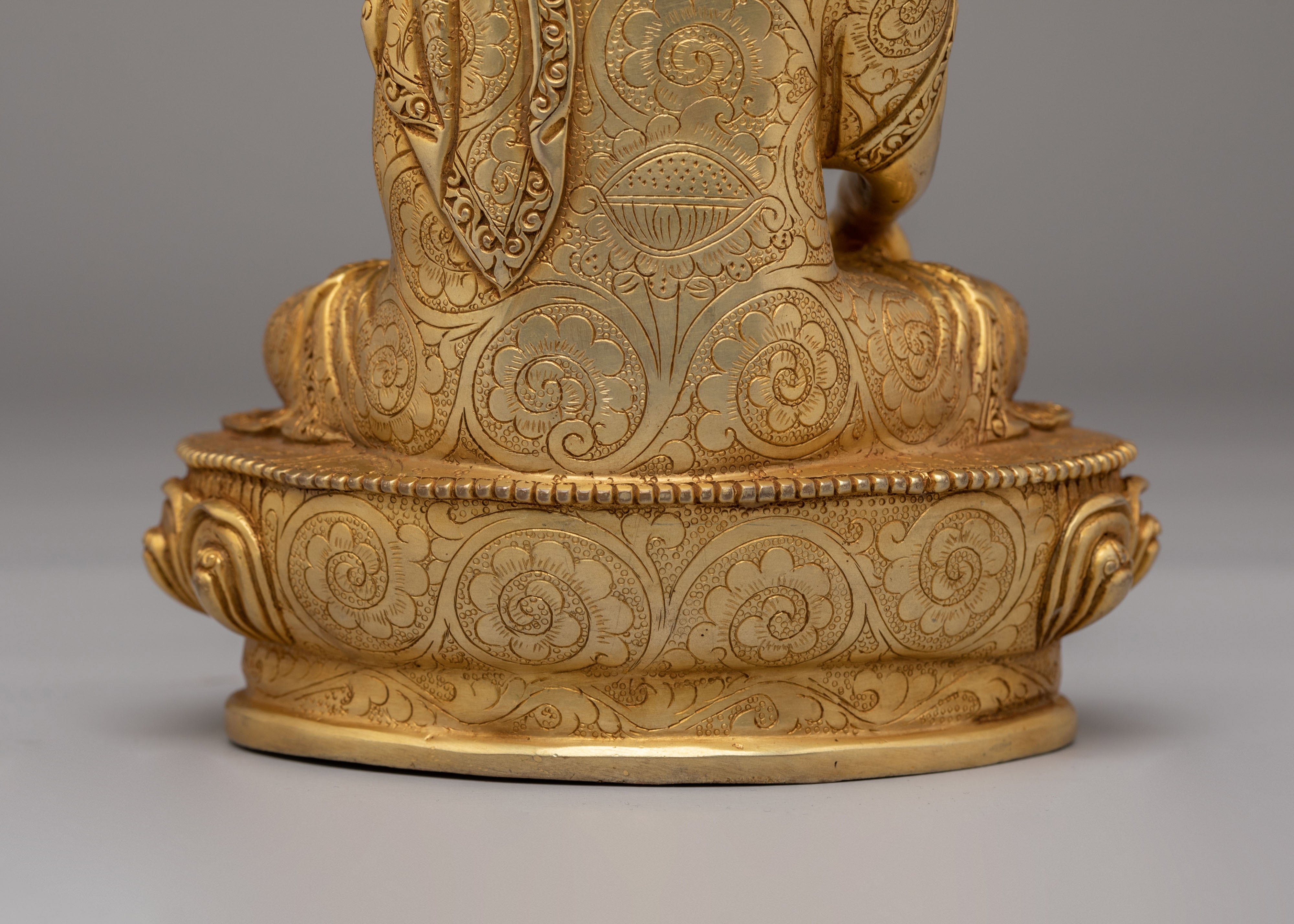 Sacred Altar Shakyamuni Buddha Statue | Tibetan Spiritual Decor