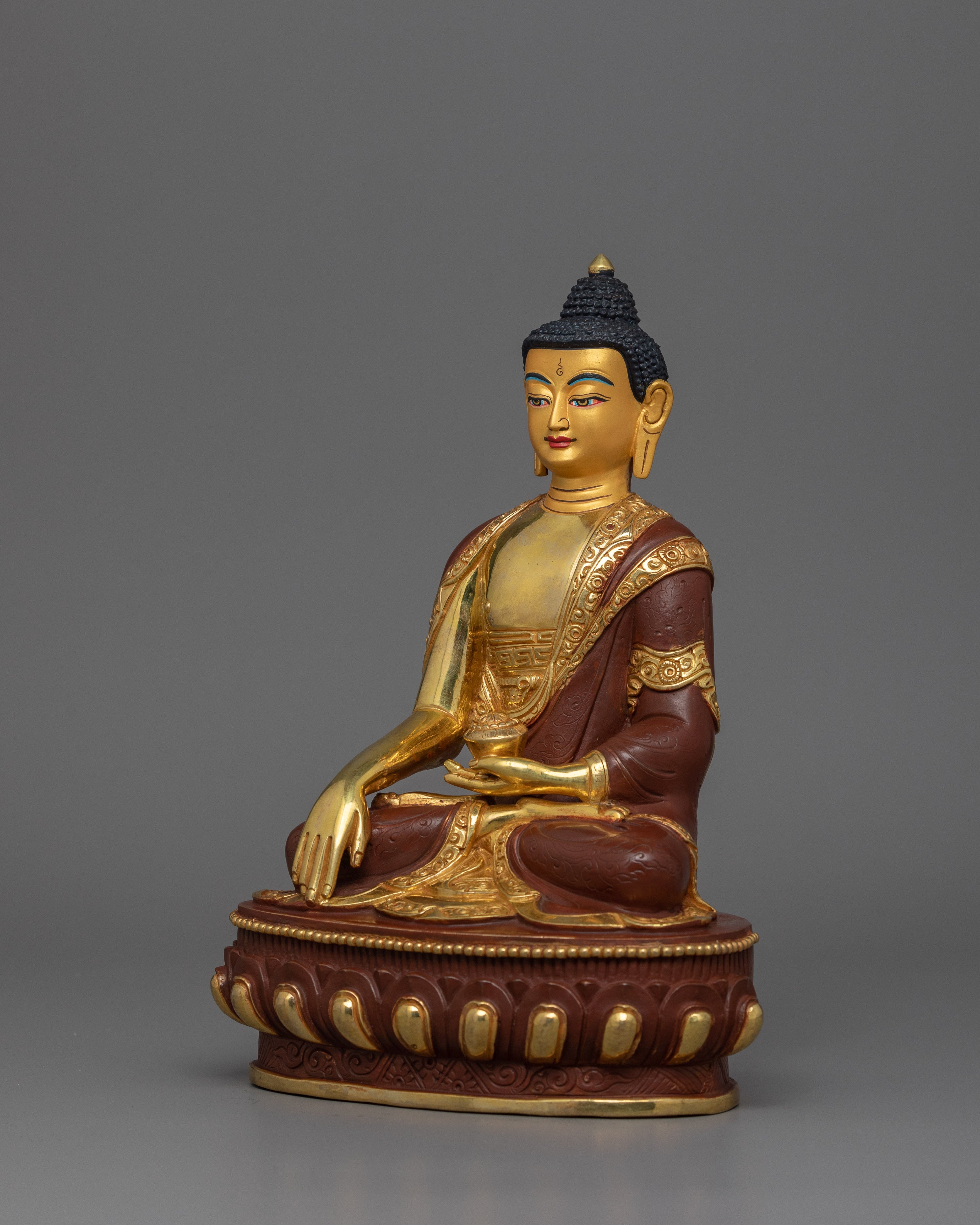 Shakyamuni Buddha For Wisdom and Serenity Statue | Handmade Buddhist Zen Artwork