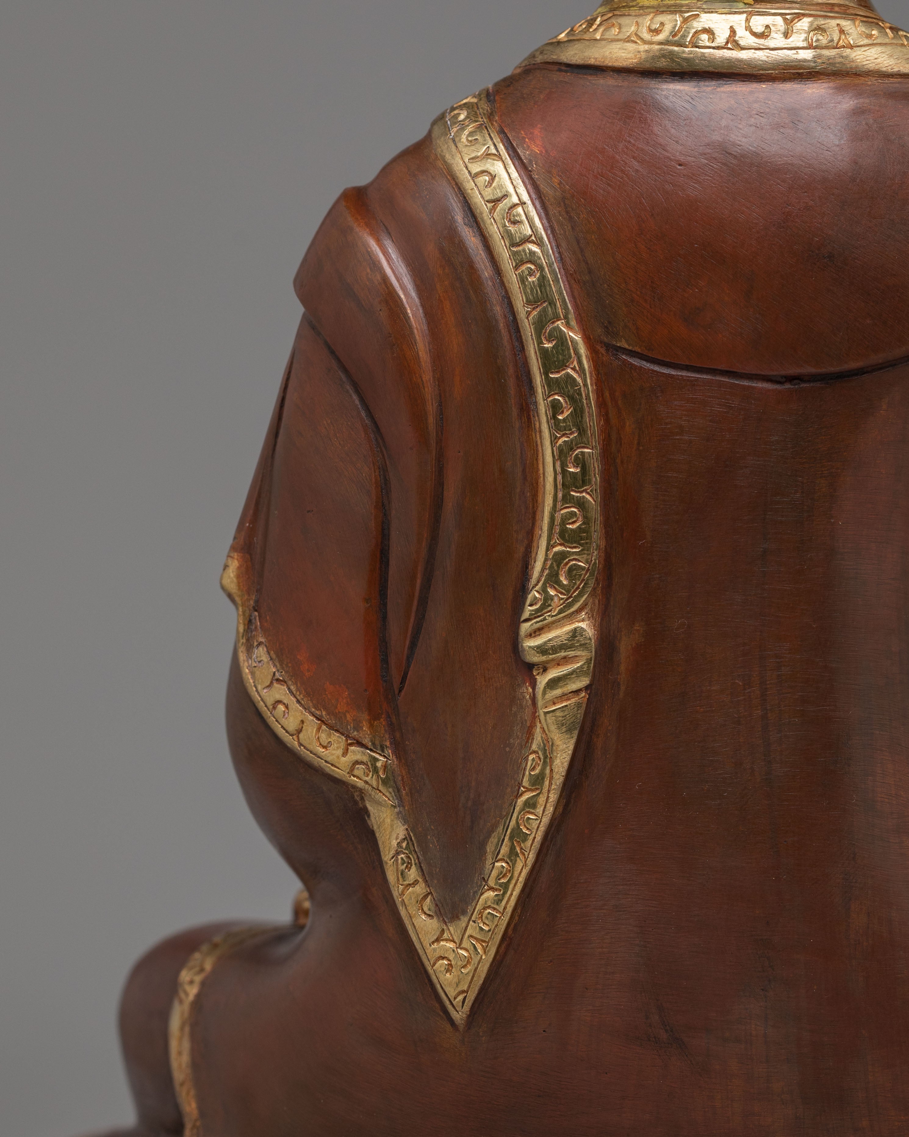 Traditional Amitabha Buddha Sculpture | Tibetan Buddhist Altar Statue