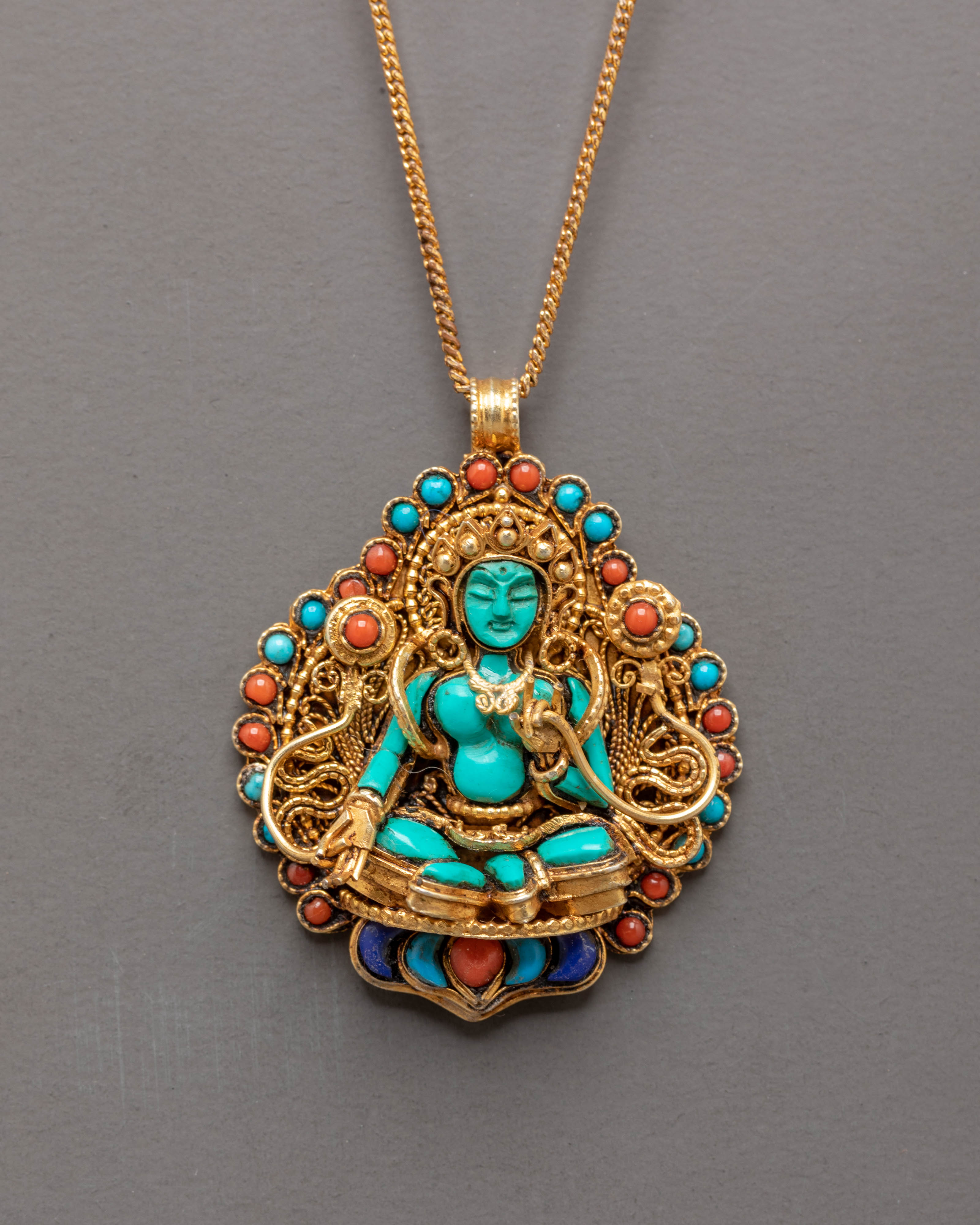 Handmade Protection Deities Locket | Spiritual Protection and Devotional Use