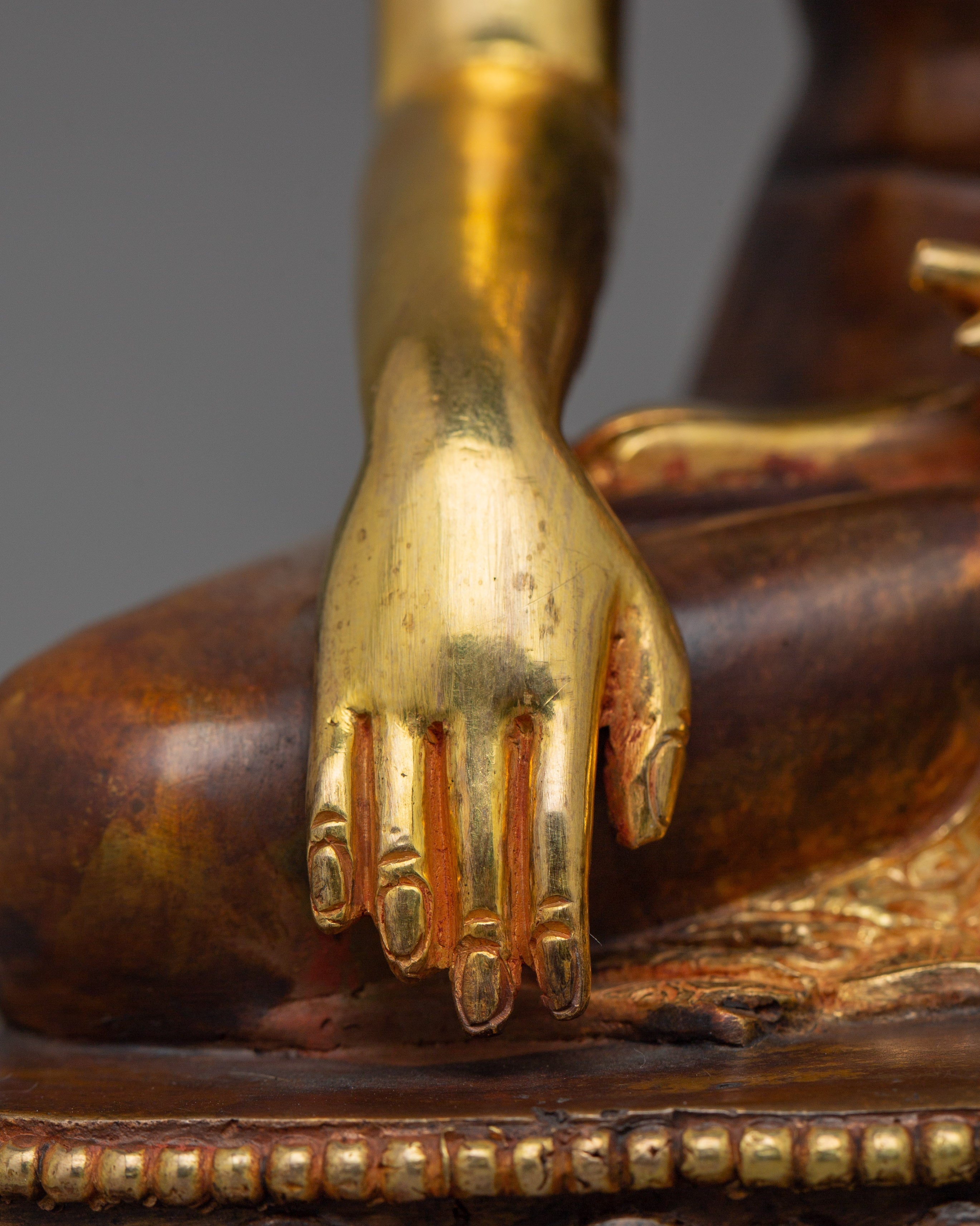 Mitrugpa with Vajra Statue | Traditional Himalayan Art