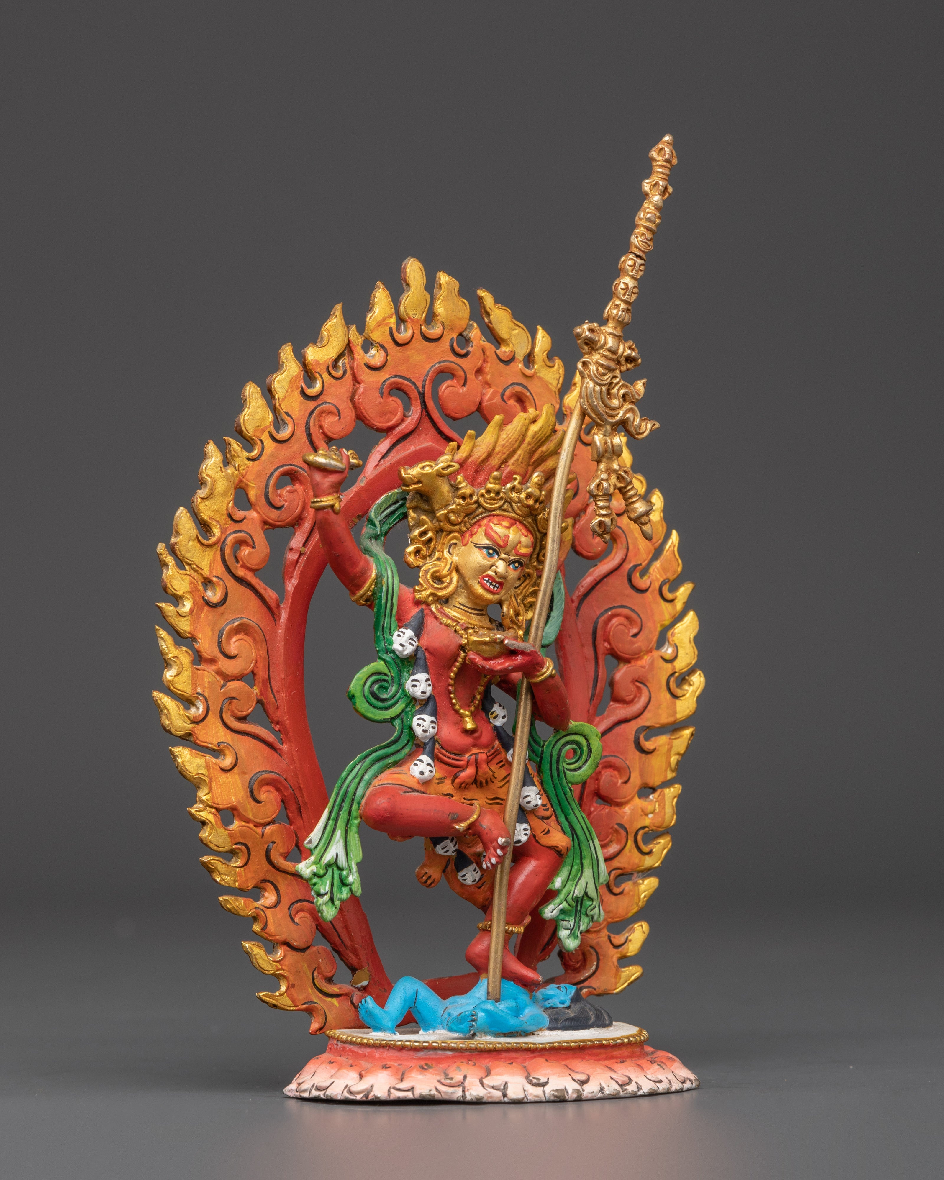 Gold Plated Dorje Phagmo | Spiritual Icon